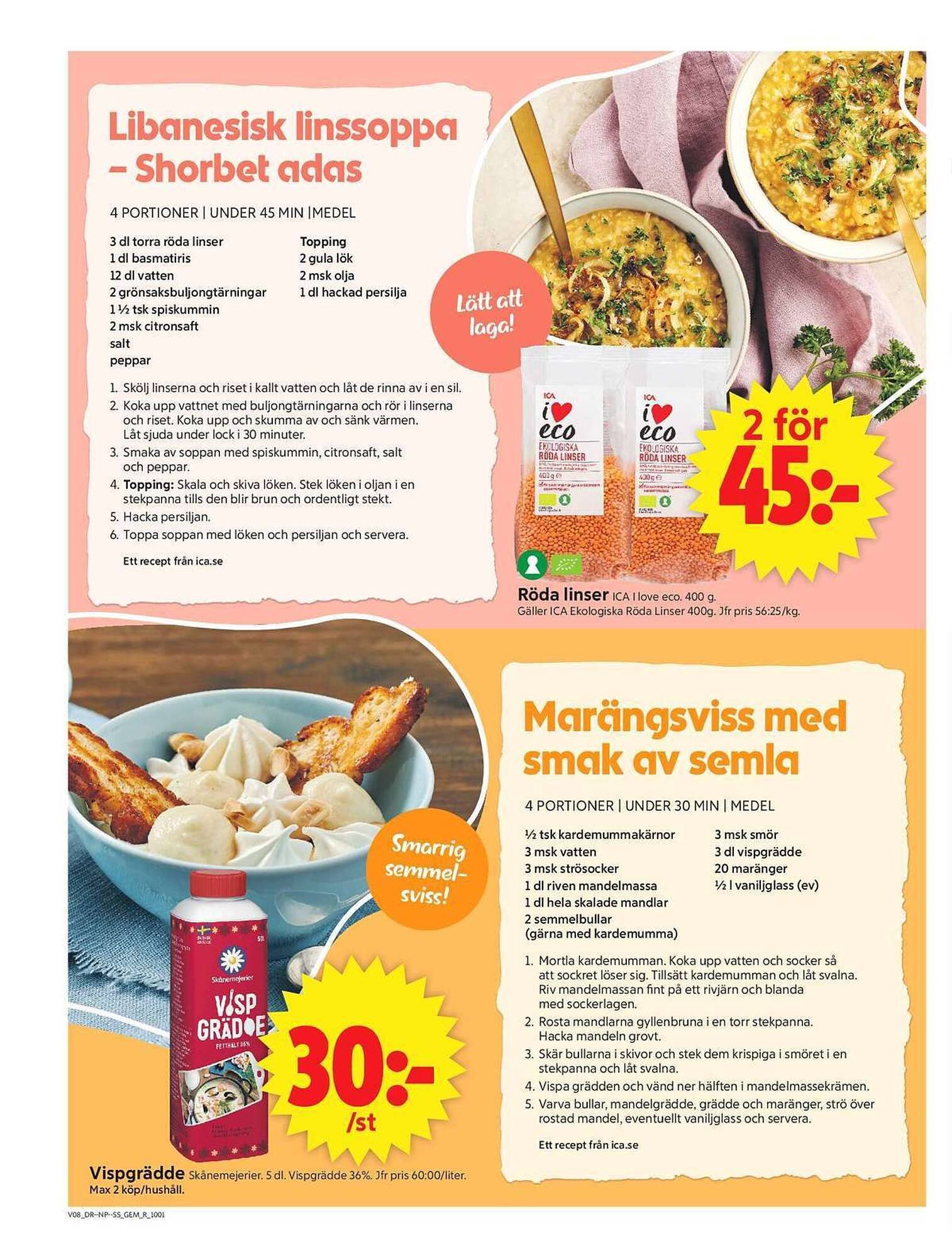 ICA Supermarket reklamblad