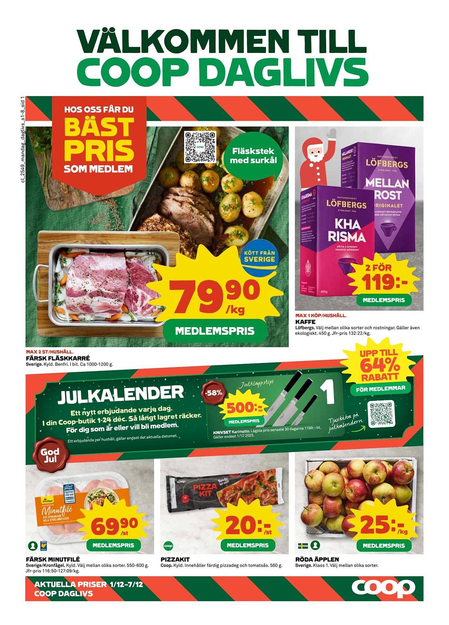 Coop Daglivs reklamblad