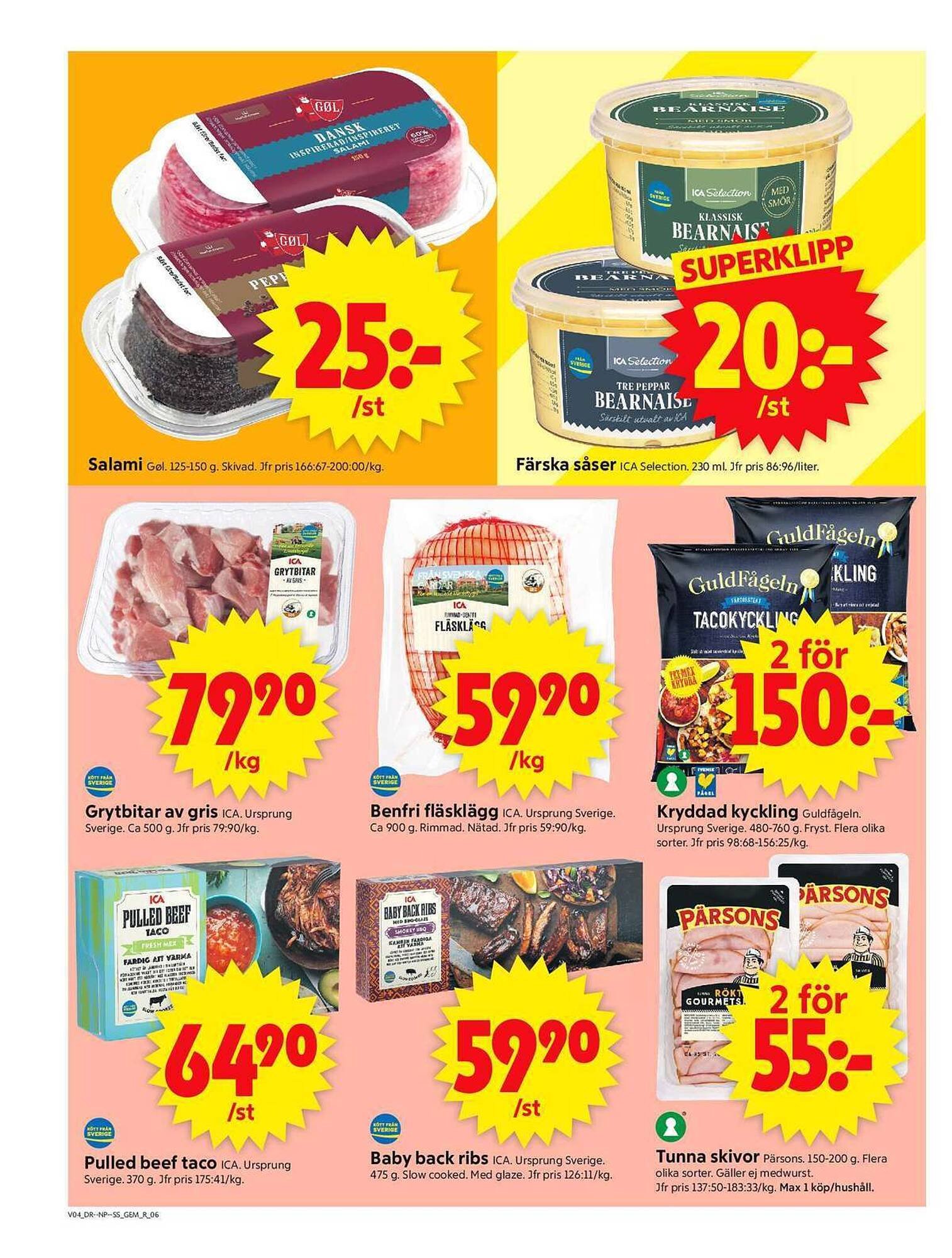 ICA Supermarket reklamblad (2026-01-19 - 2026-01-25)