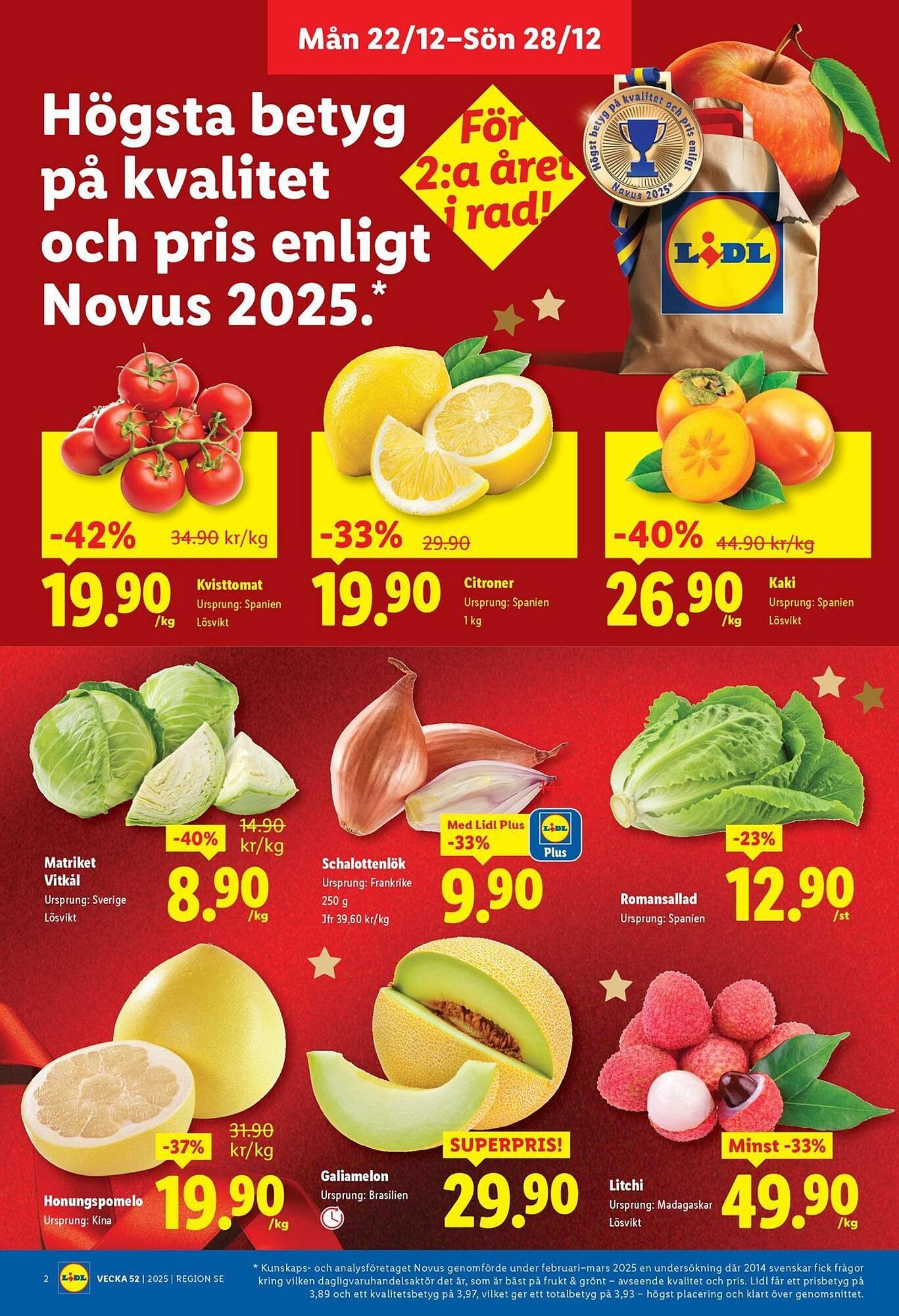 Lidl reklamblad (2025-12-22 - 2025-12-28)
