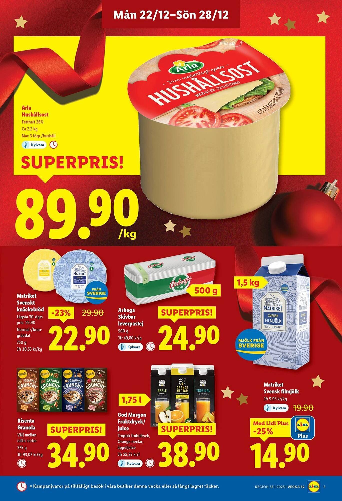 Lidl reklamblad (2025-12-22 - 2025-12-28)