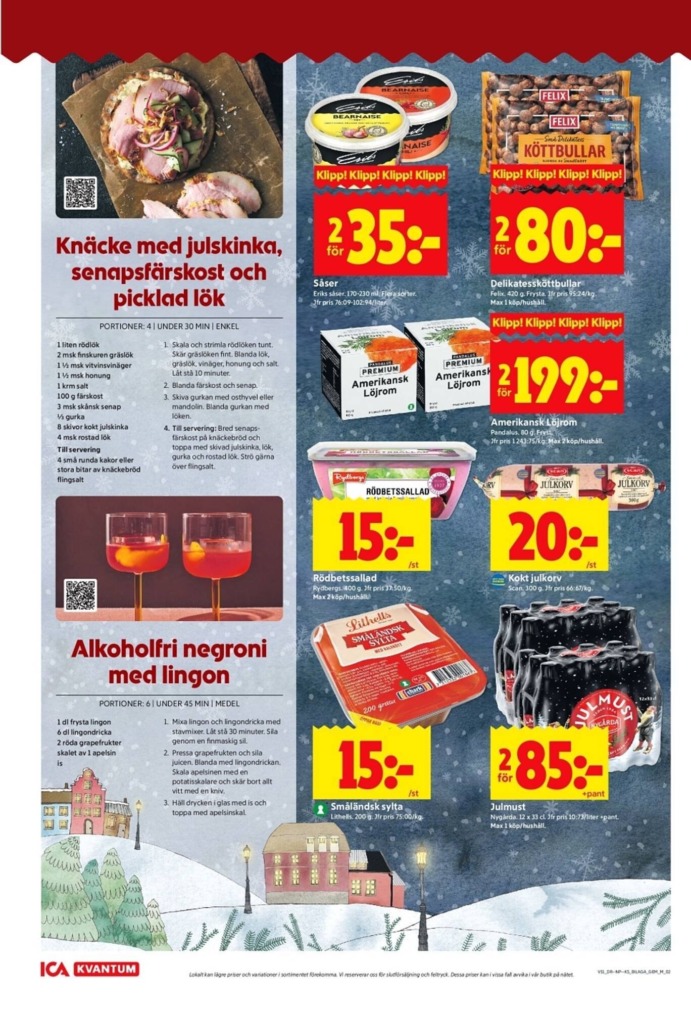ICA Kvantum reklamblad