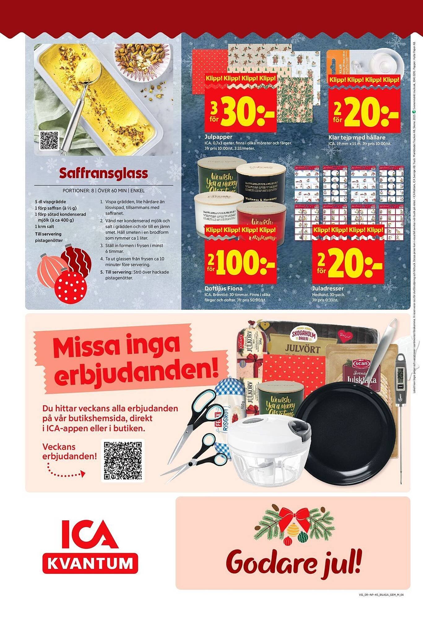 ICA Kvantum reklamblad