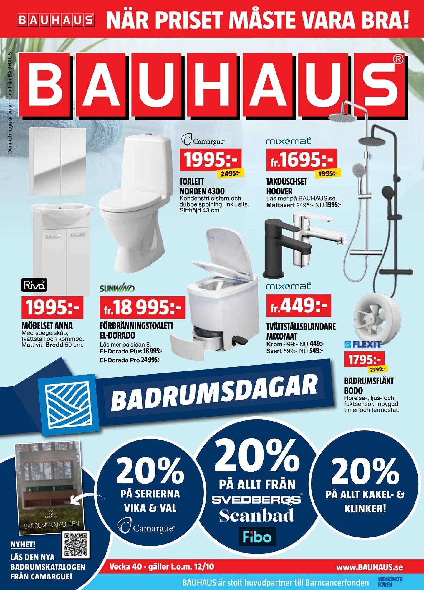 Bauhaus reklamblad (2025-09-29 - 2025-10-12)