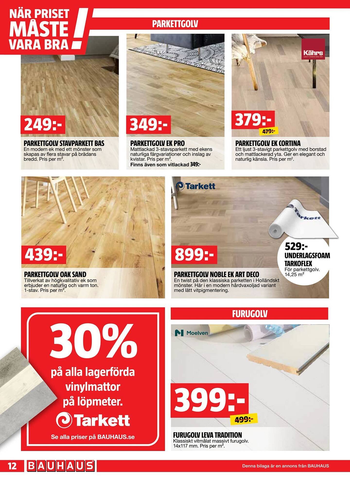 Bauhaus reklamblad (2025-09-29 - 2025-10-12)