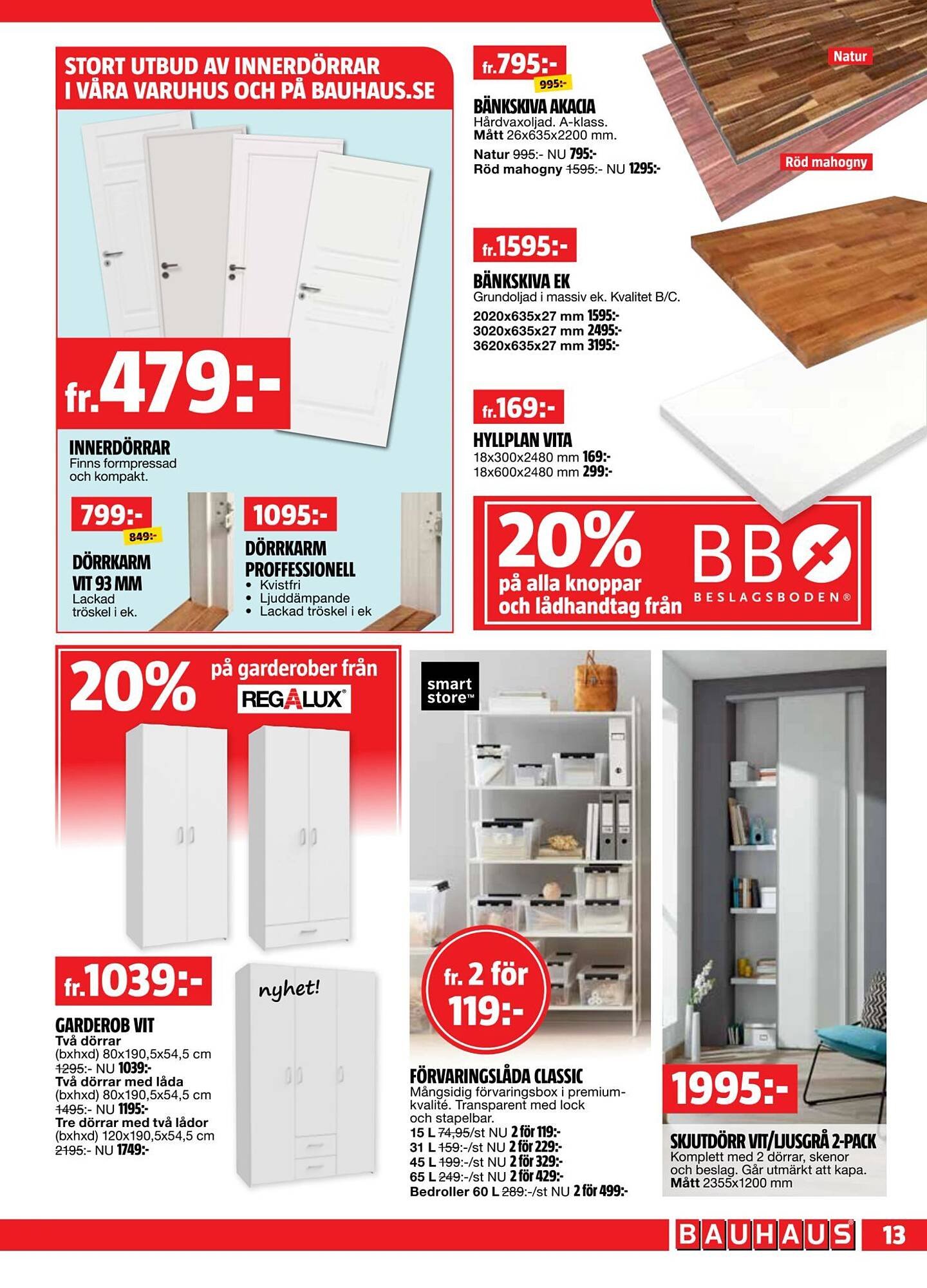 Bauhaus reklamblad (2025-09-29 - 2025-10-12)