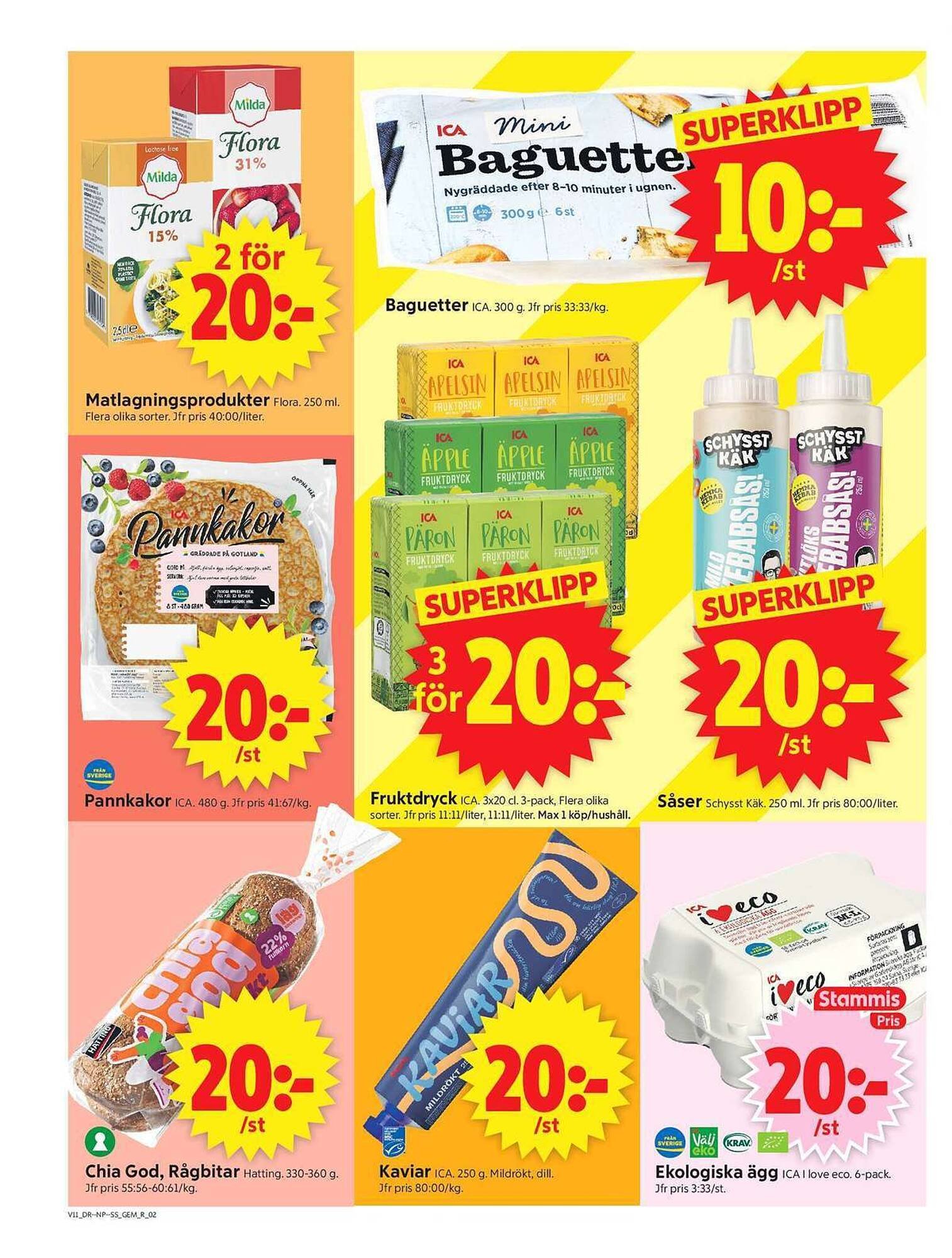 ICA Supermarket reklamblad