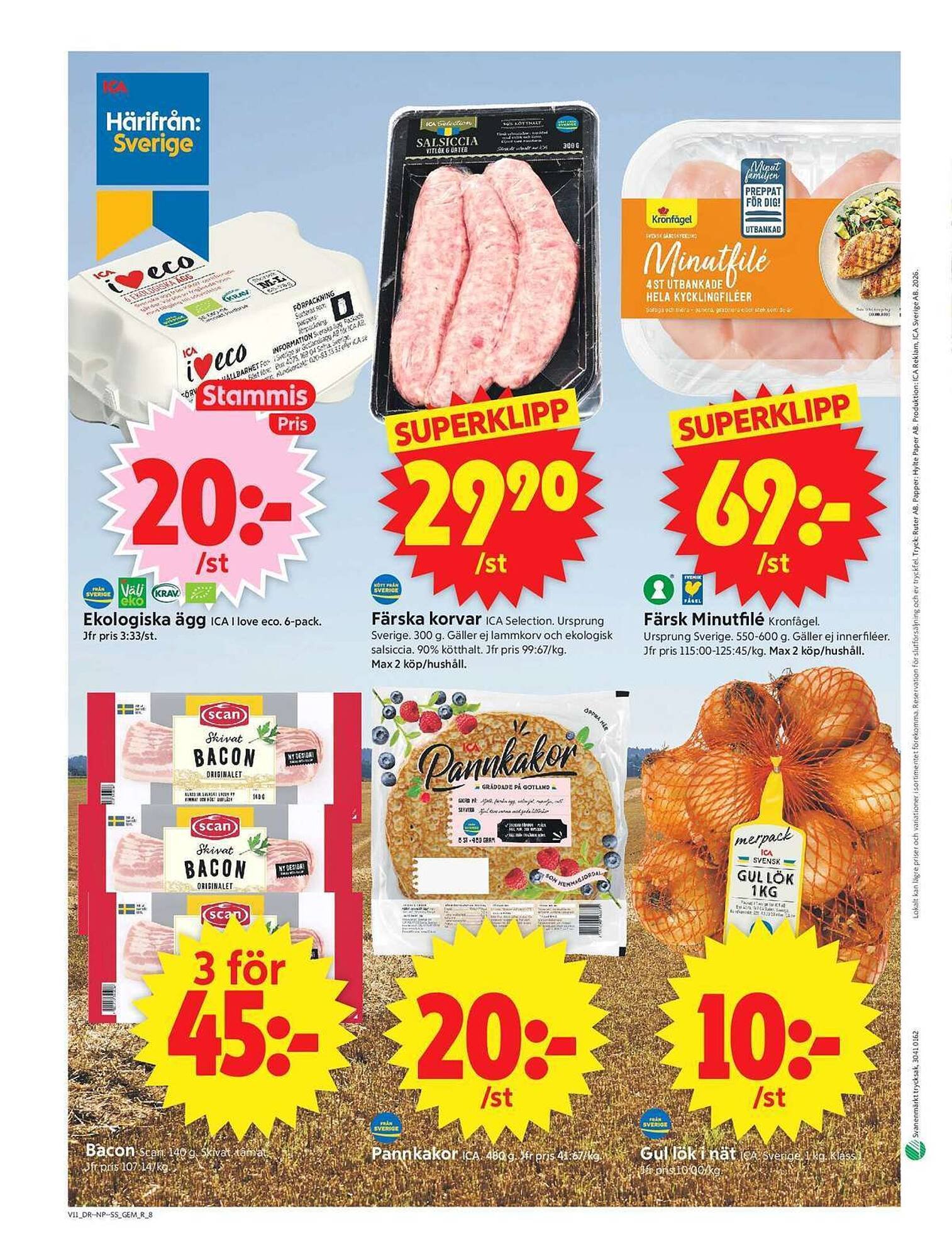 ICA Supermarket reklamblad