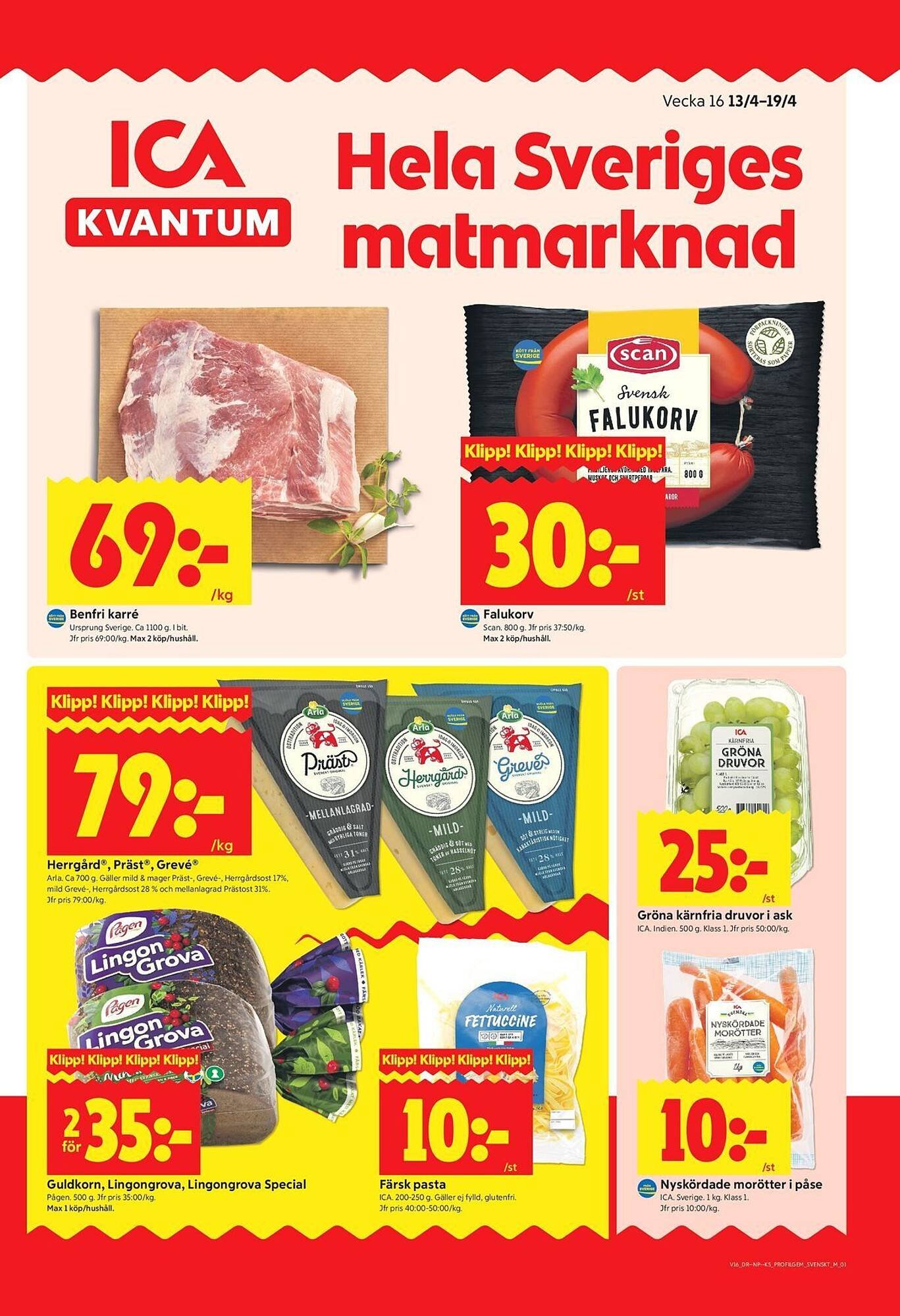 ICA Kvantum reklamblad