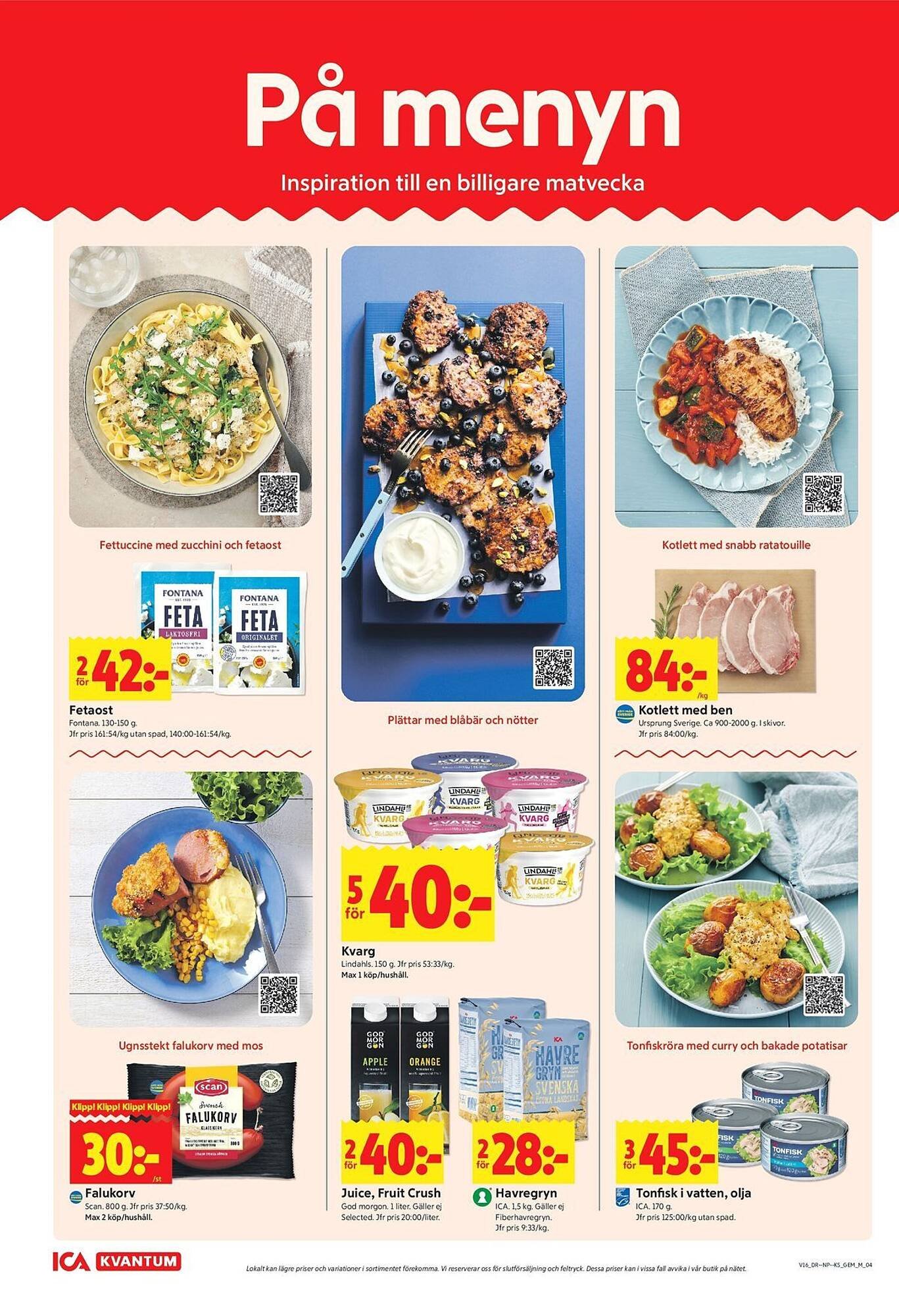 ICA Kvantum reklamblad