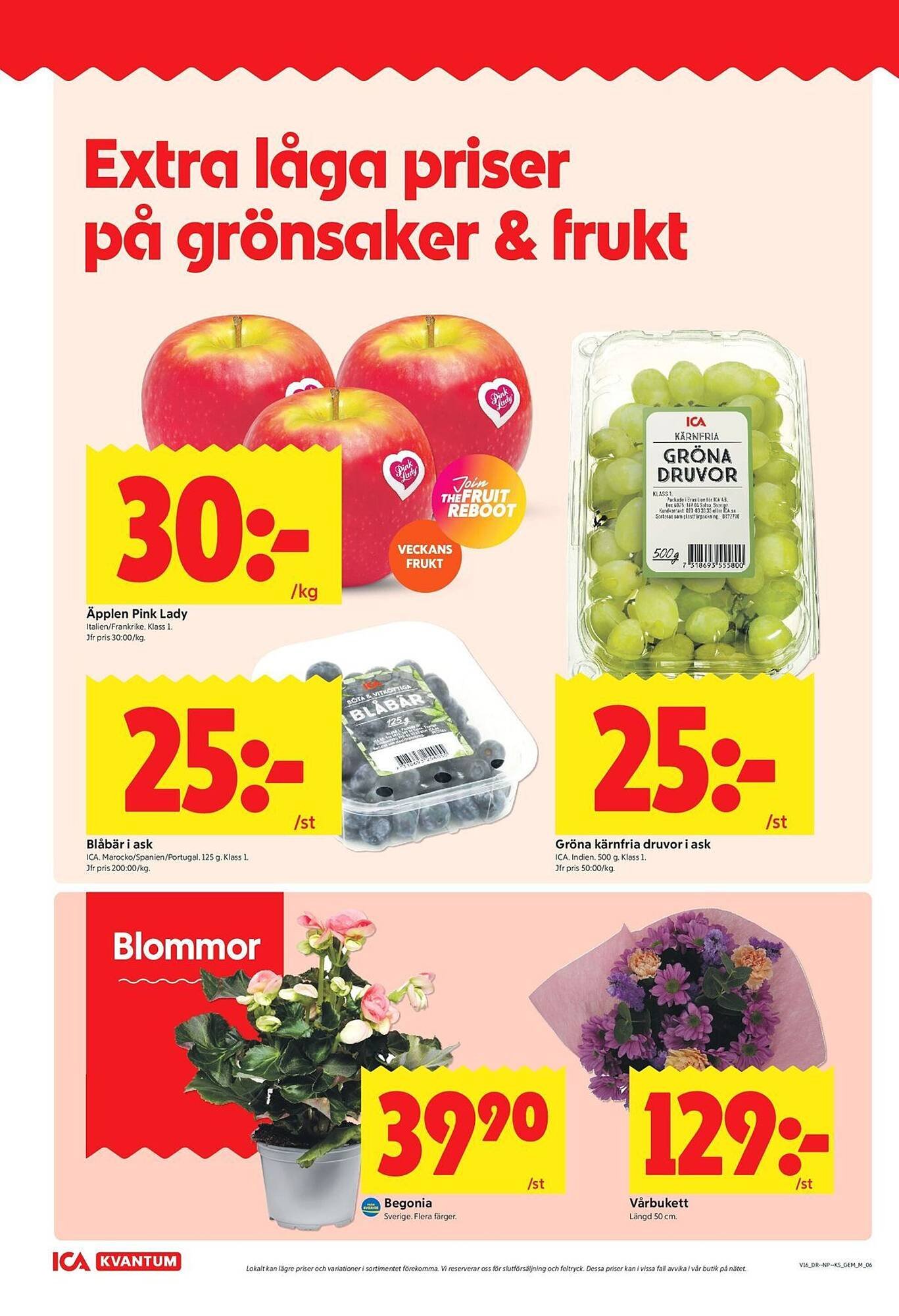 ICA Kvantum reklamblad