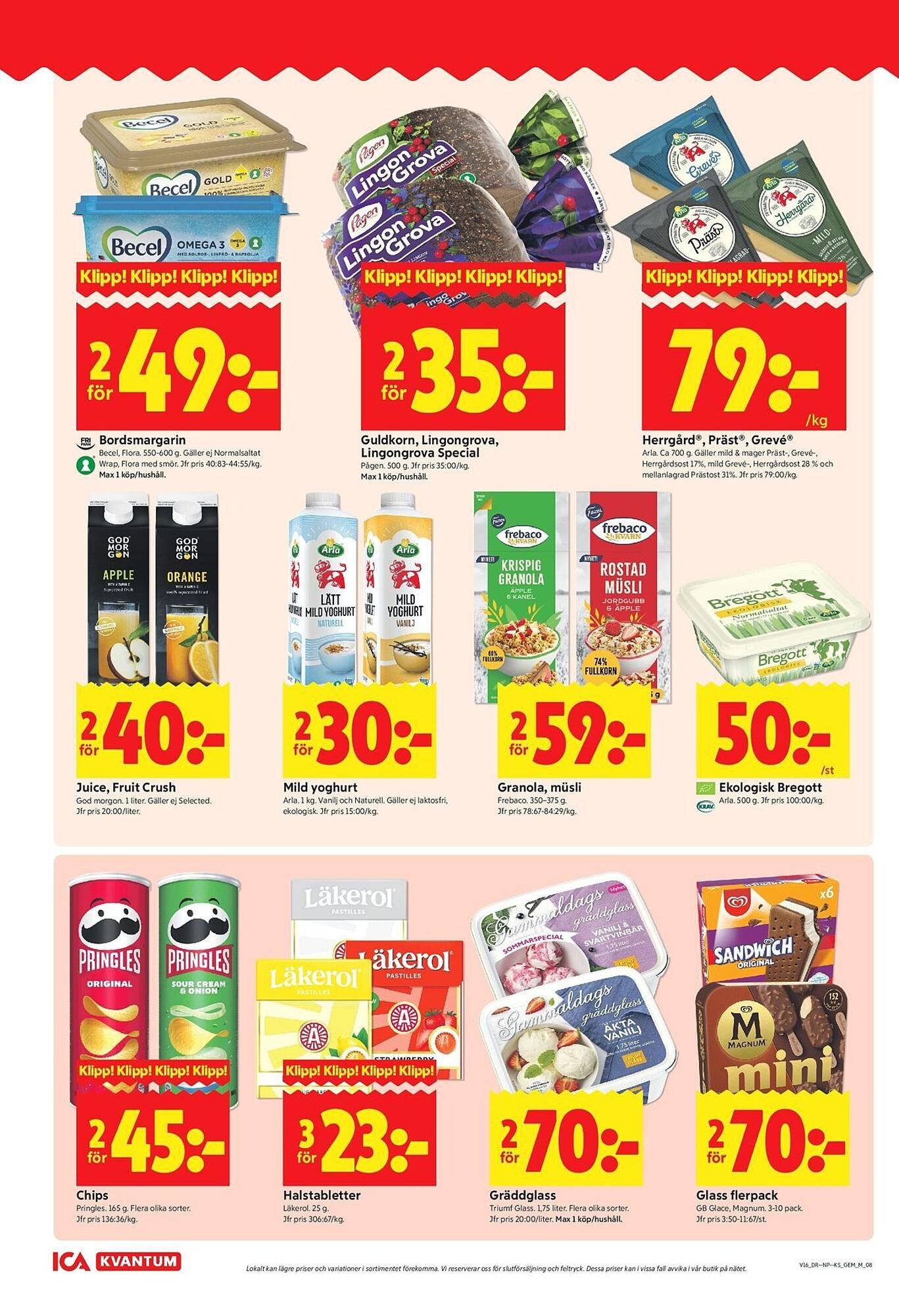 ICA Kvantum reklamblad