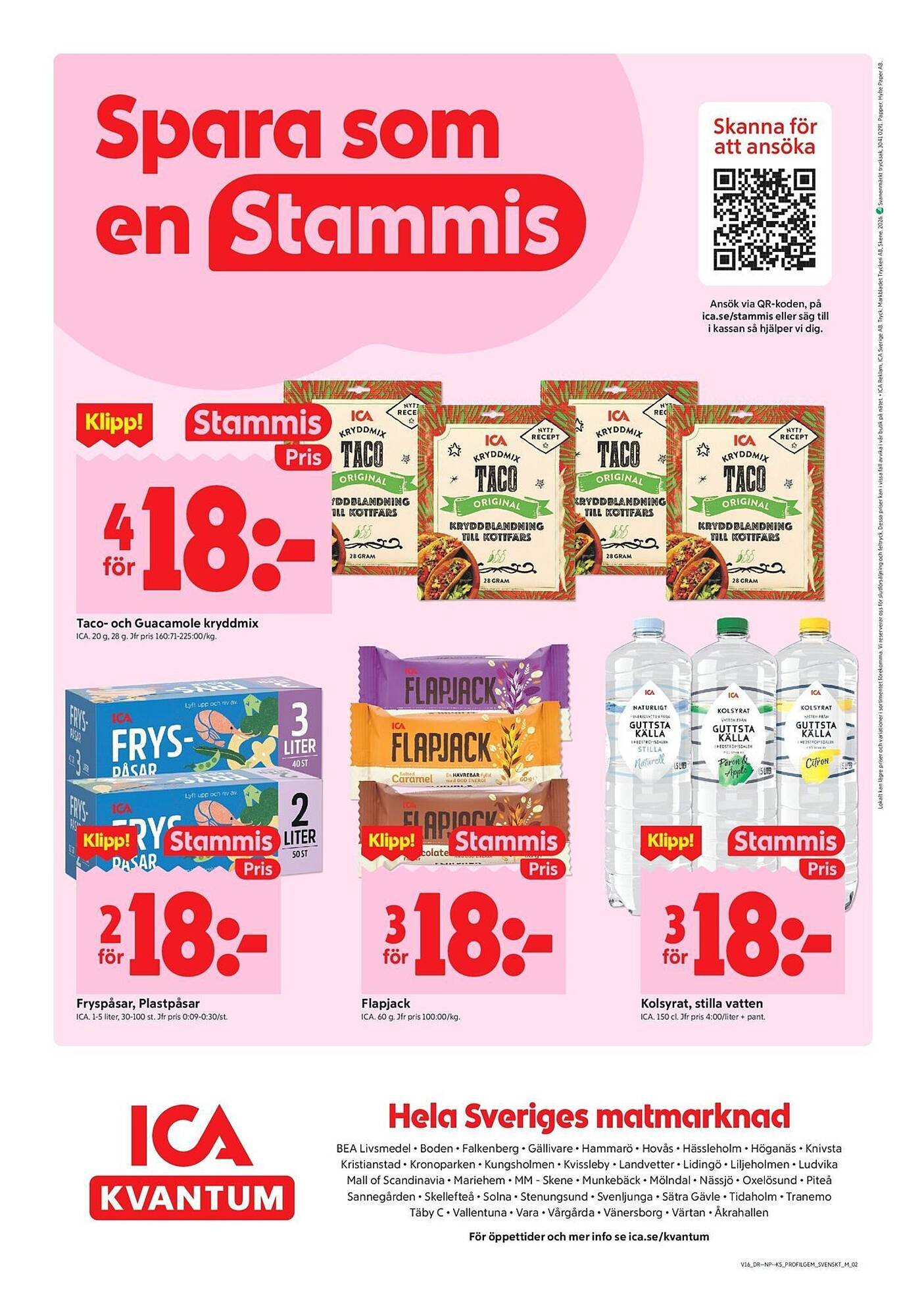 ICA Kvantum reklamblad