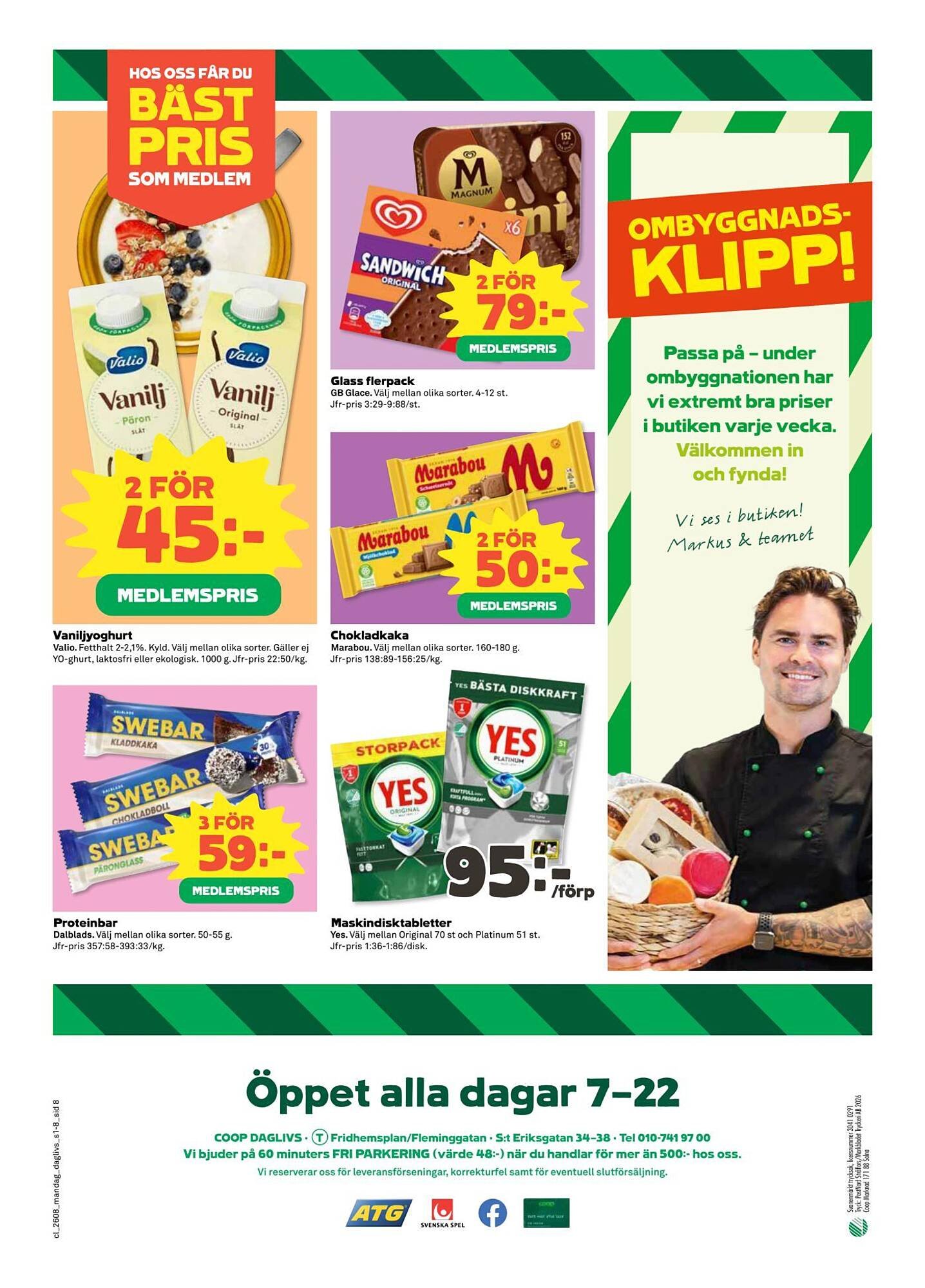 Coop Daglivs reklamblad