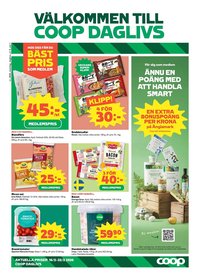 Coop Daglivs reklamblad