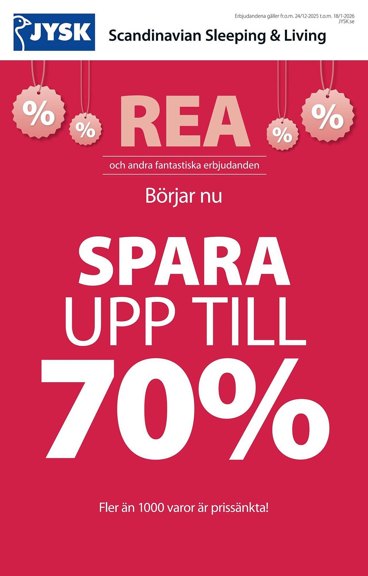 JYSK reklamblad (2025-12-24 - 2026-01-19)