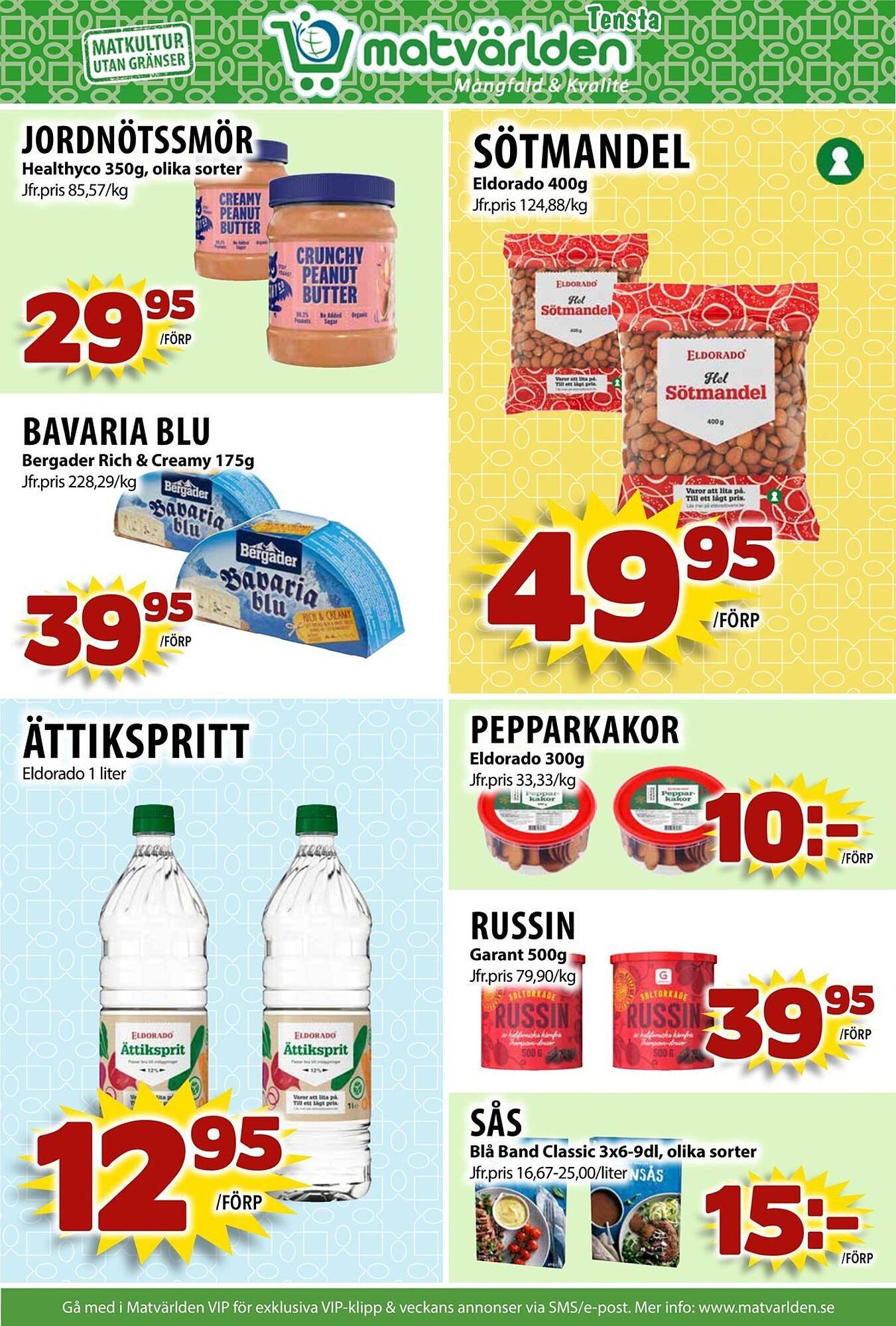 Matvärlden Tensta reklamblad