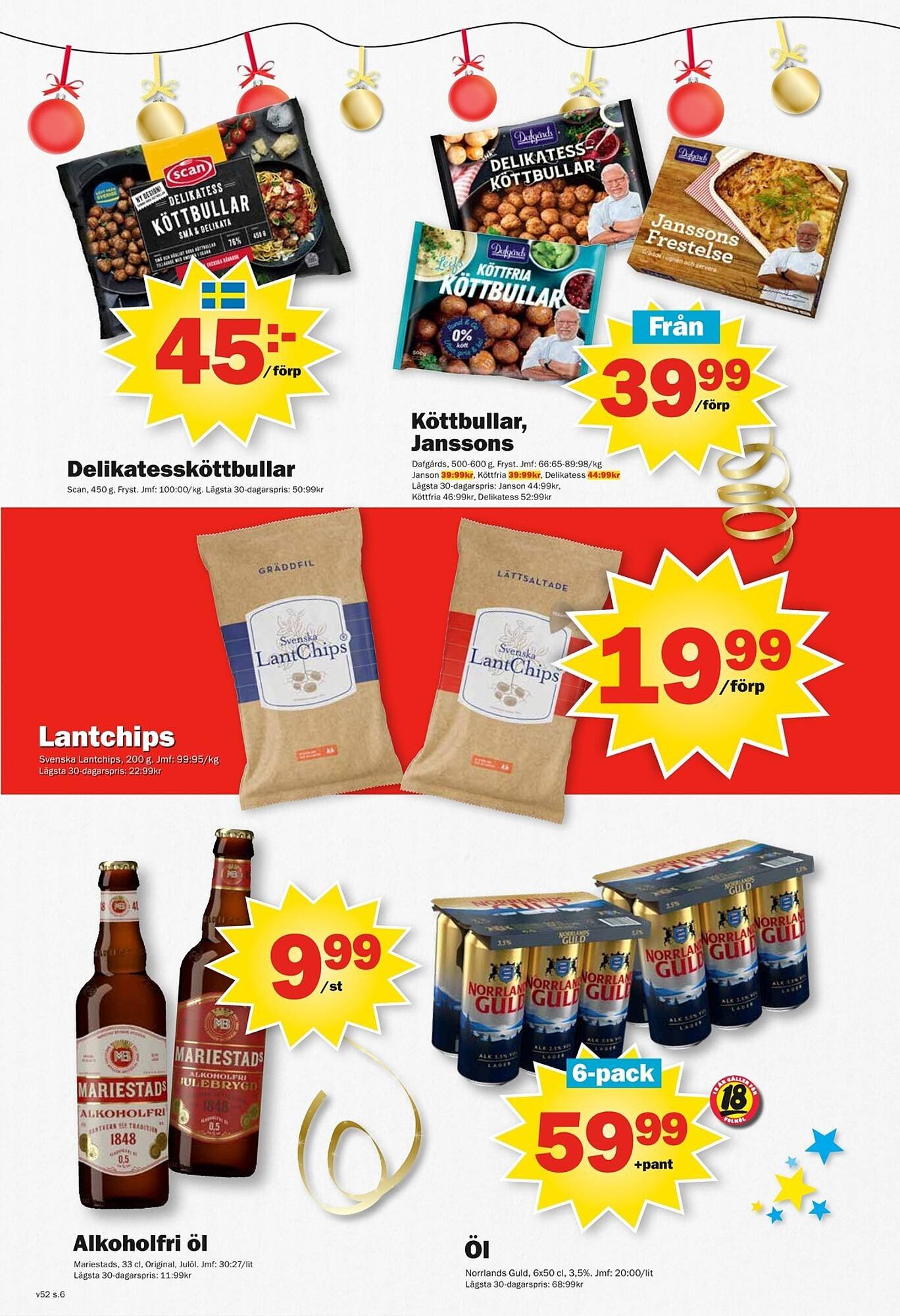 Pekås reklamblad
