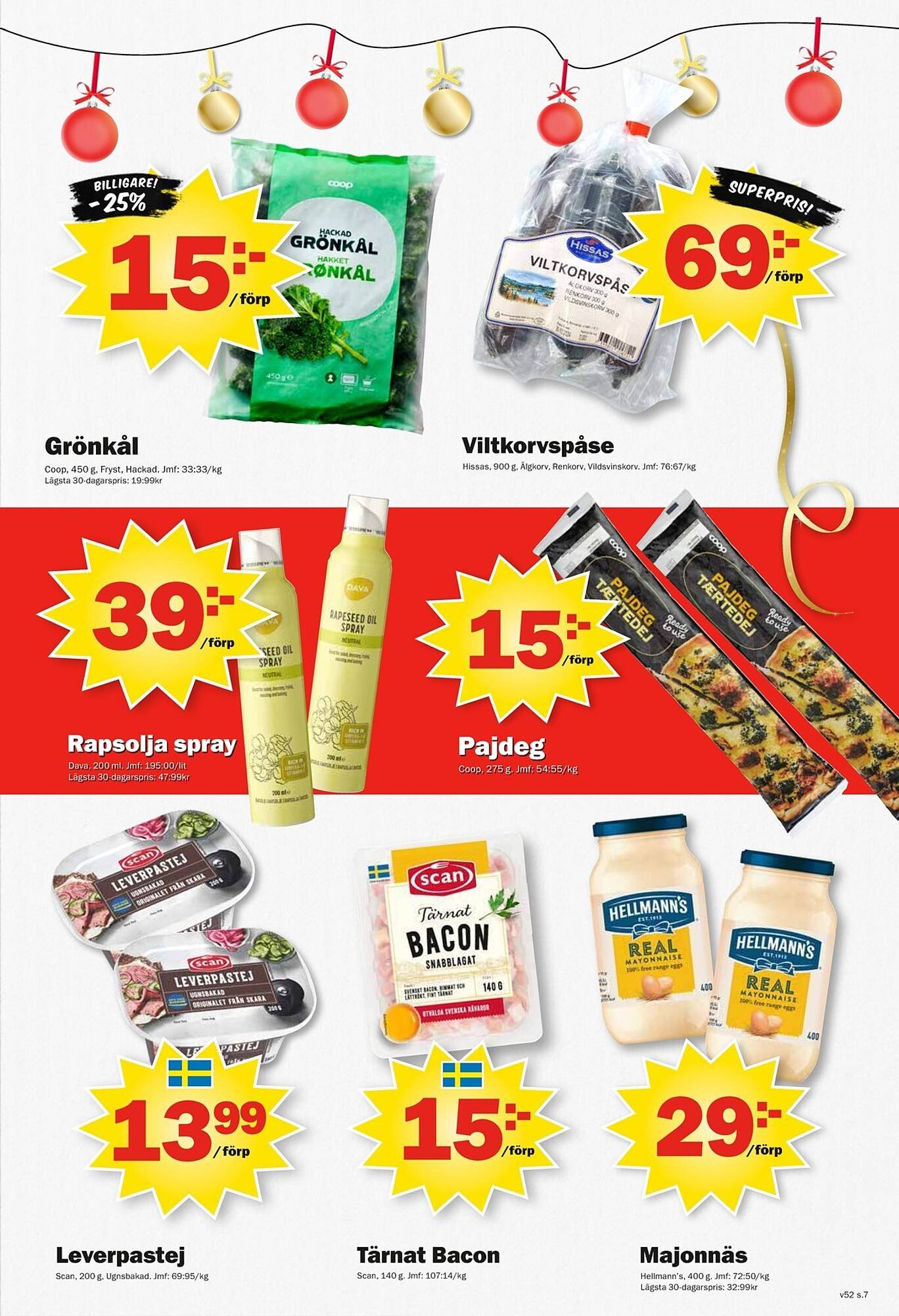 Pekås reklamblad