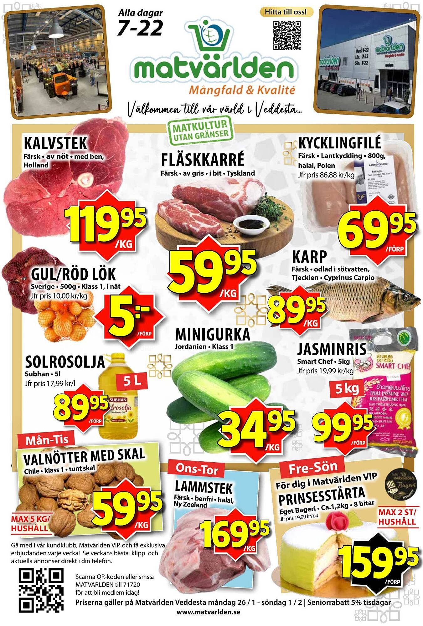 Matvärlden Tensta reklamblad