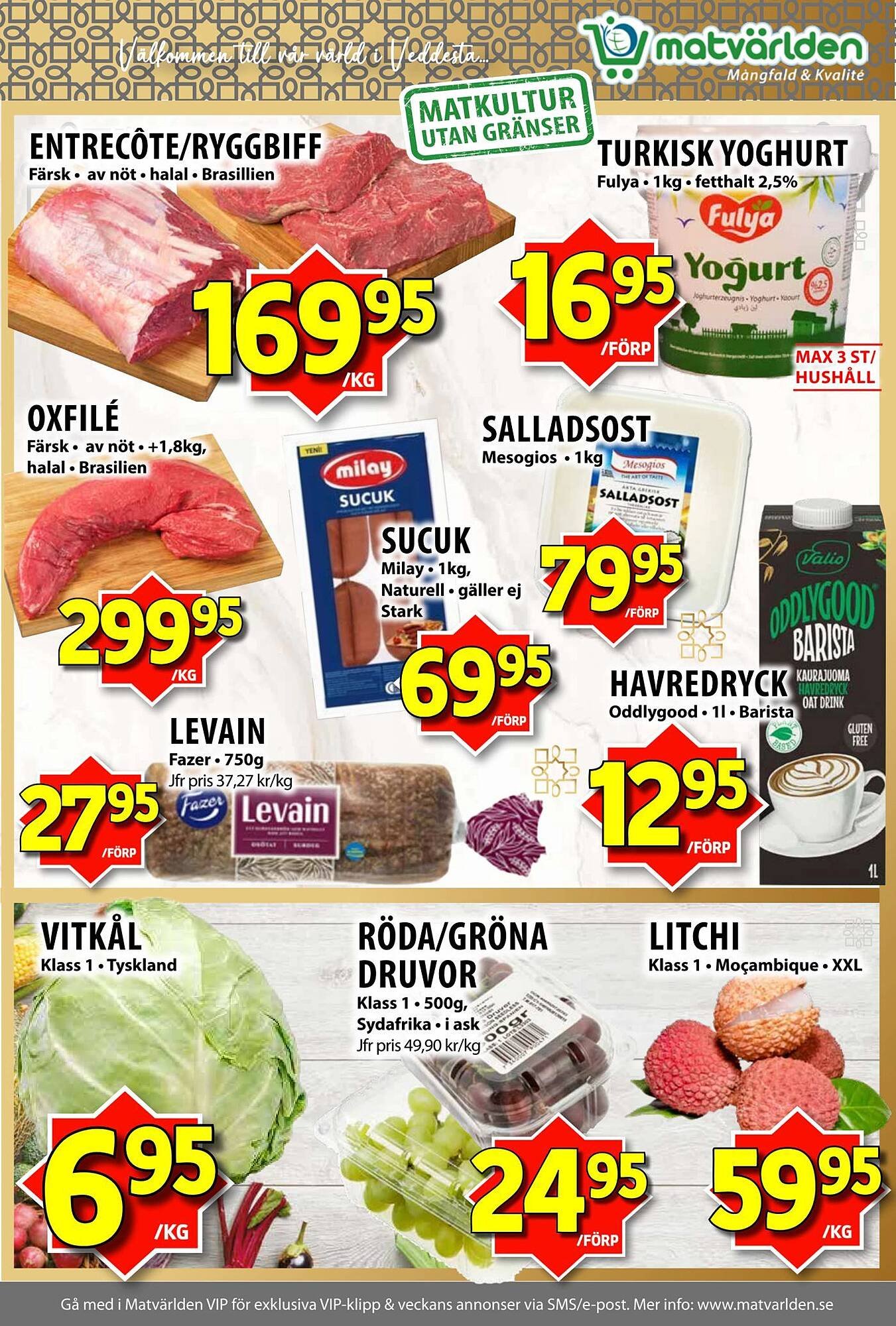 Matvärlden Tensta reklamblad