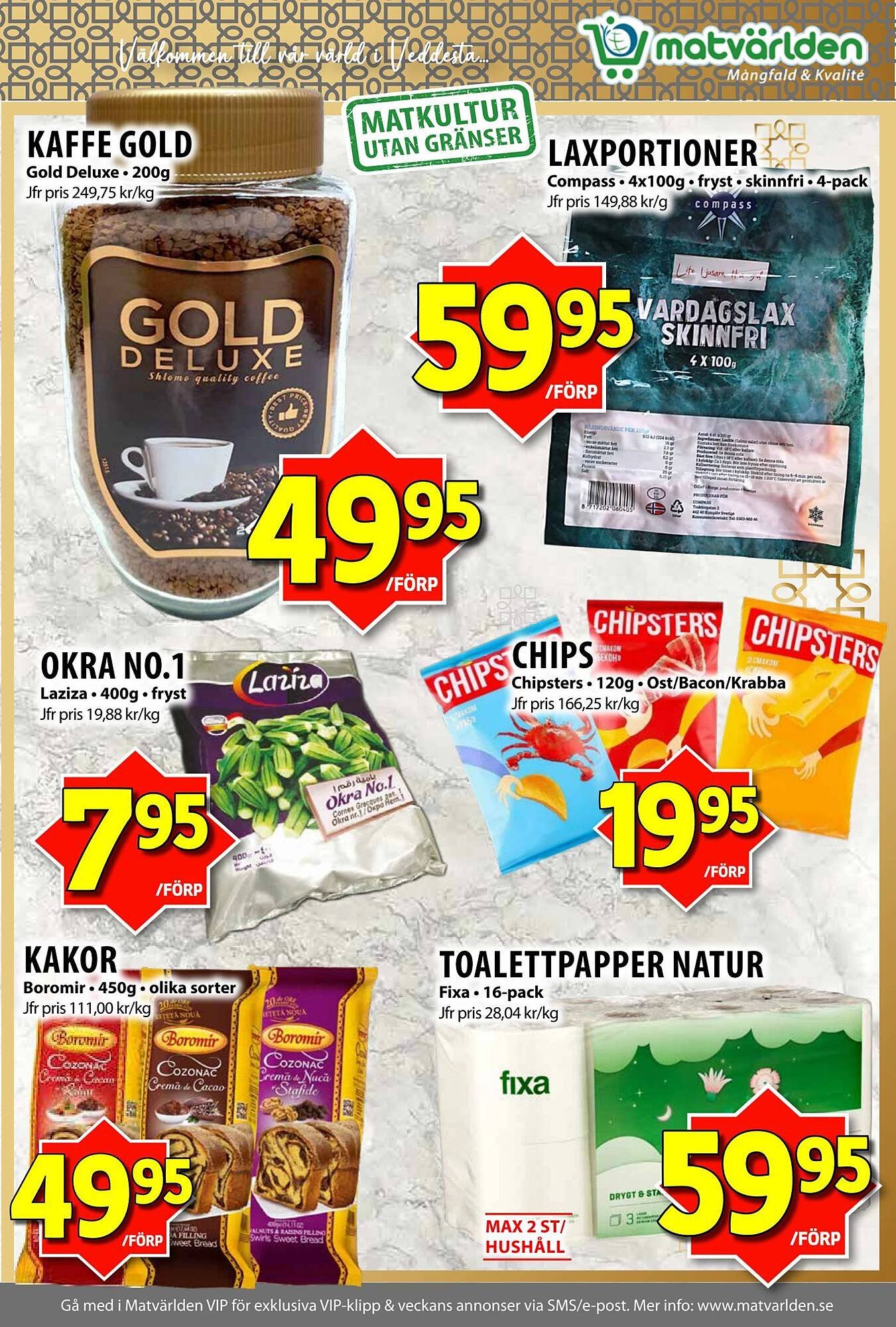 Matvärlden Tensta reklamblad