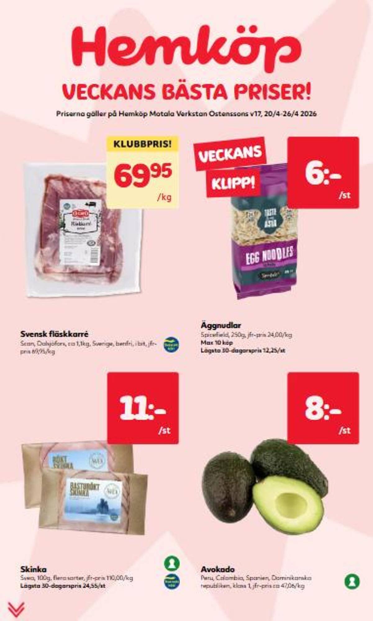 Hemköp reklamblad (2026-04-20 - 2026-04-26)