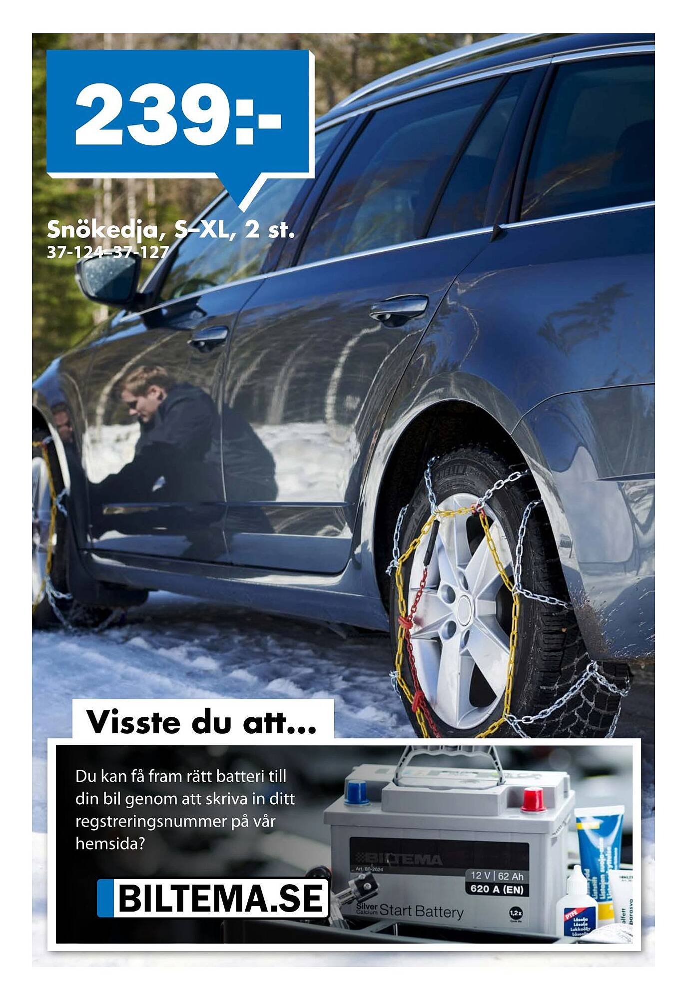Biltema reklamblad