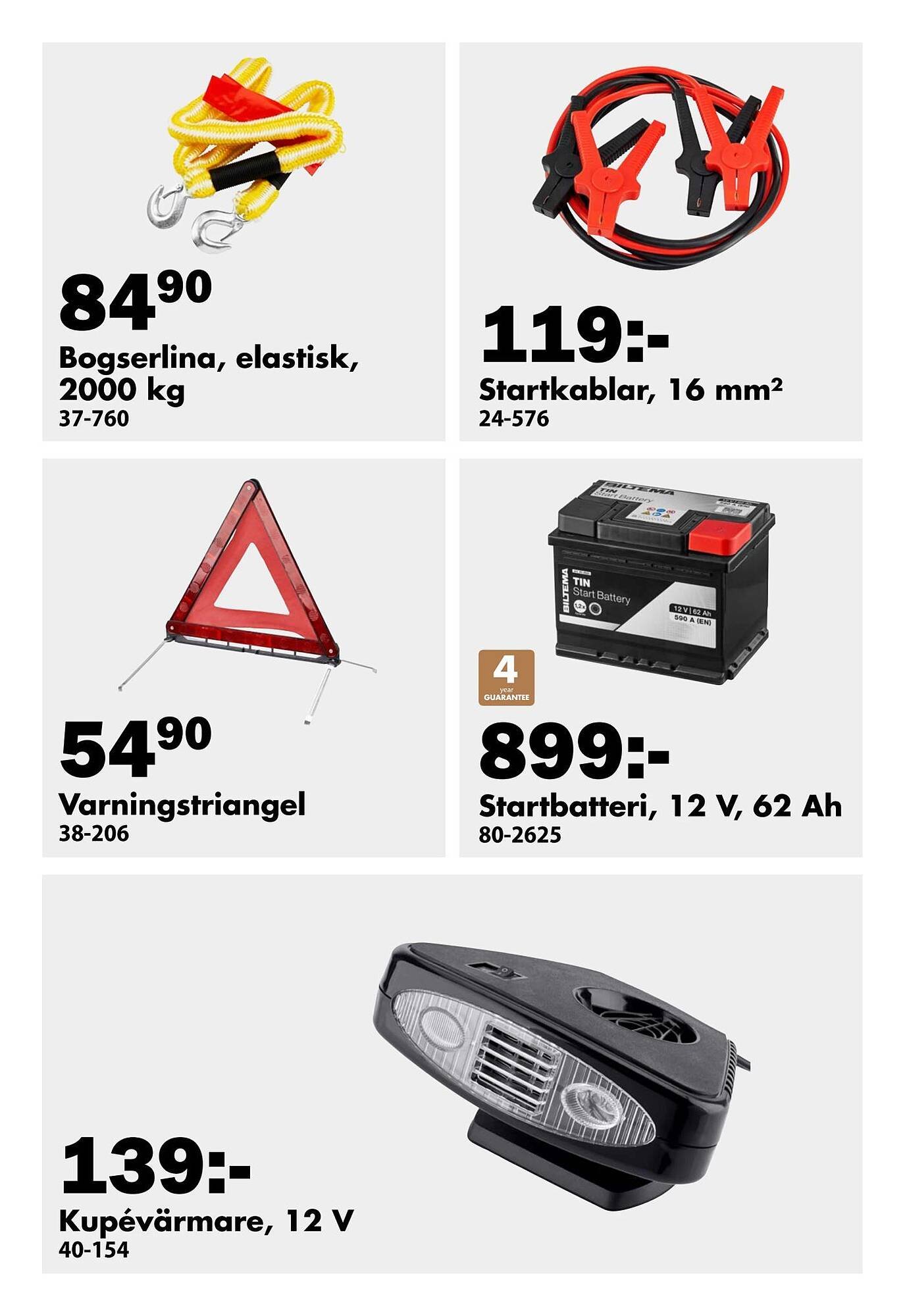 Biltema reklamblad