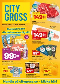 City Gross reklamblad (2025-11-10 - 2025-11-16)
