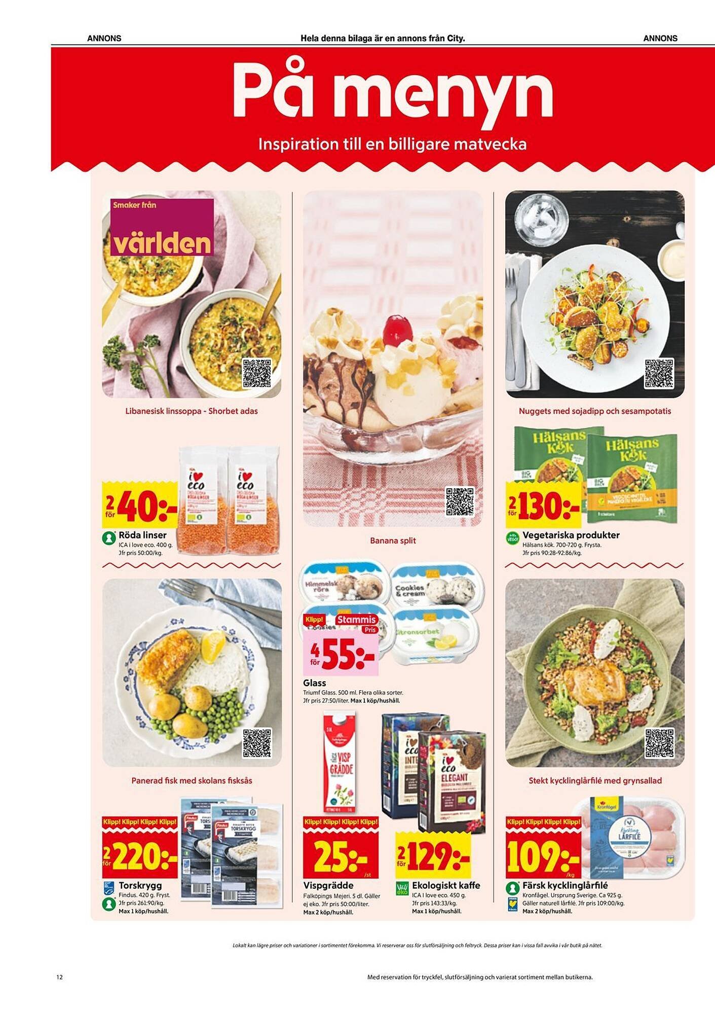 ICA Kvantum reklamblad