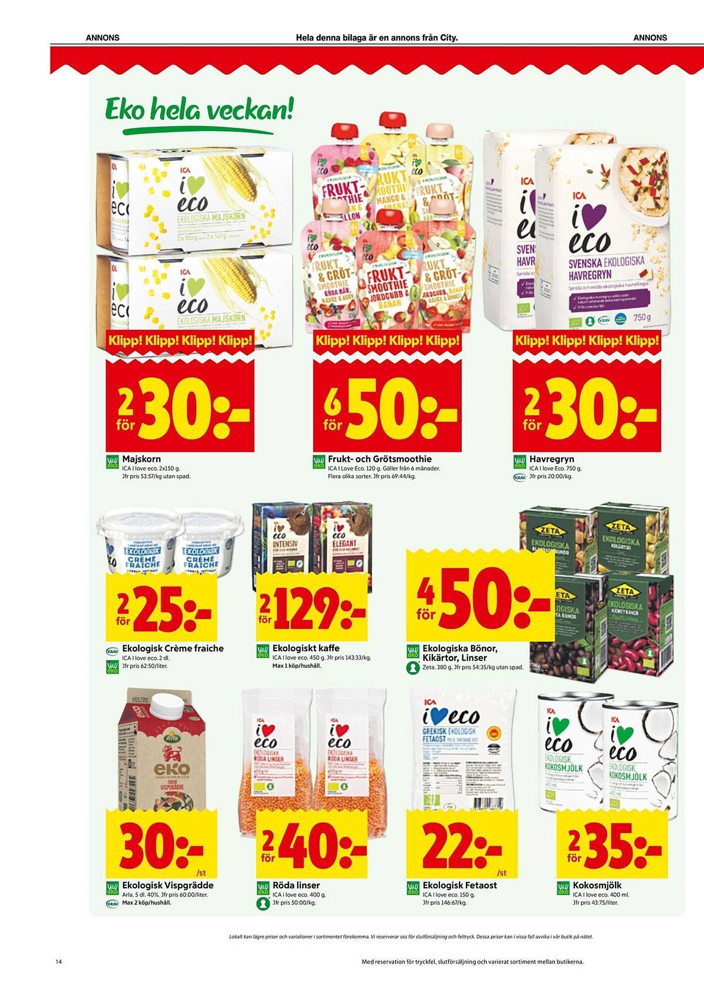 ICA Kvantum reklamblad