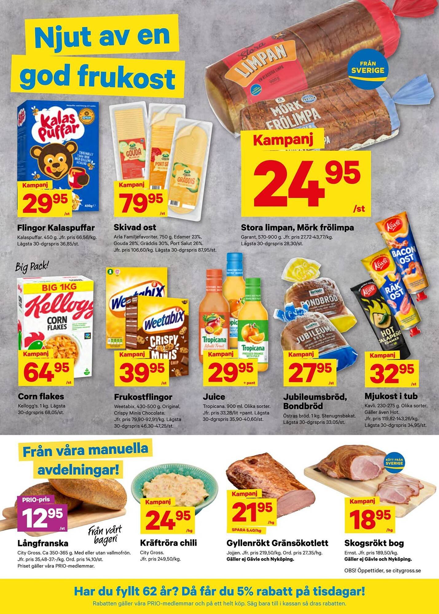 City Gross reklamblad