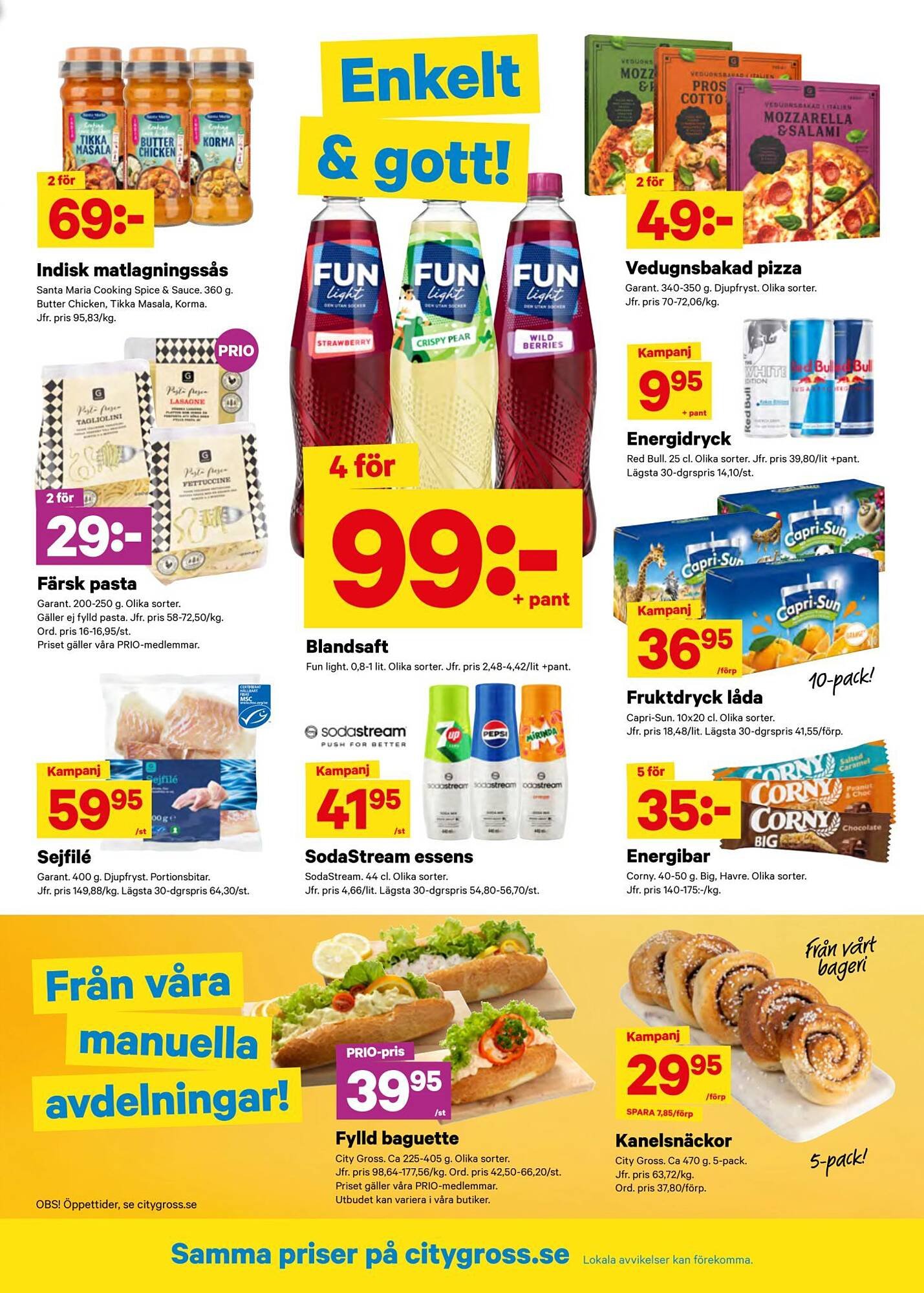 City Gross reklamblad