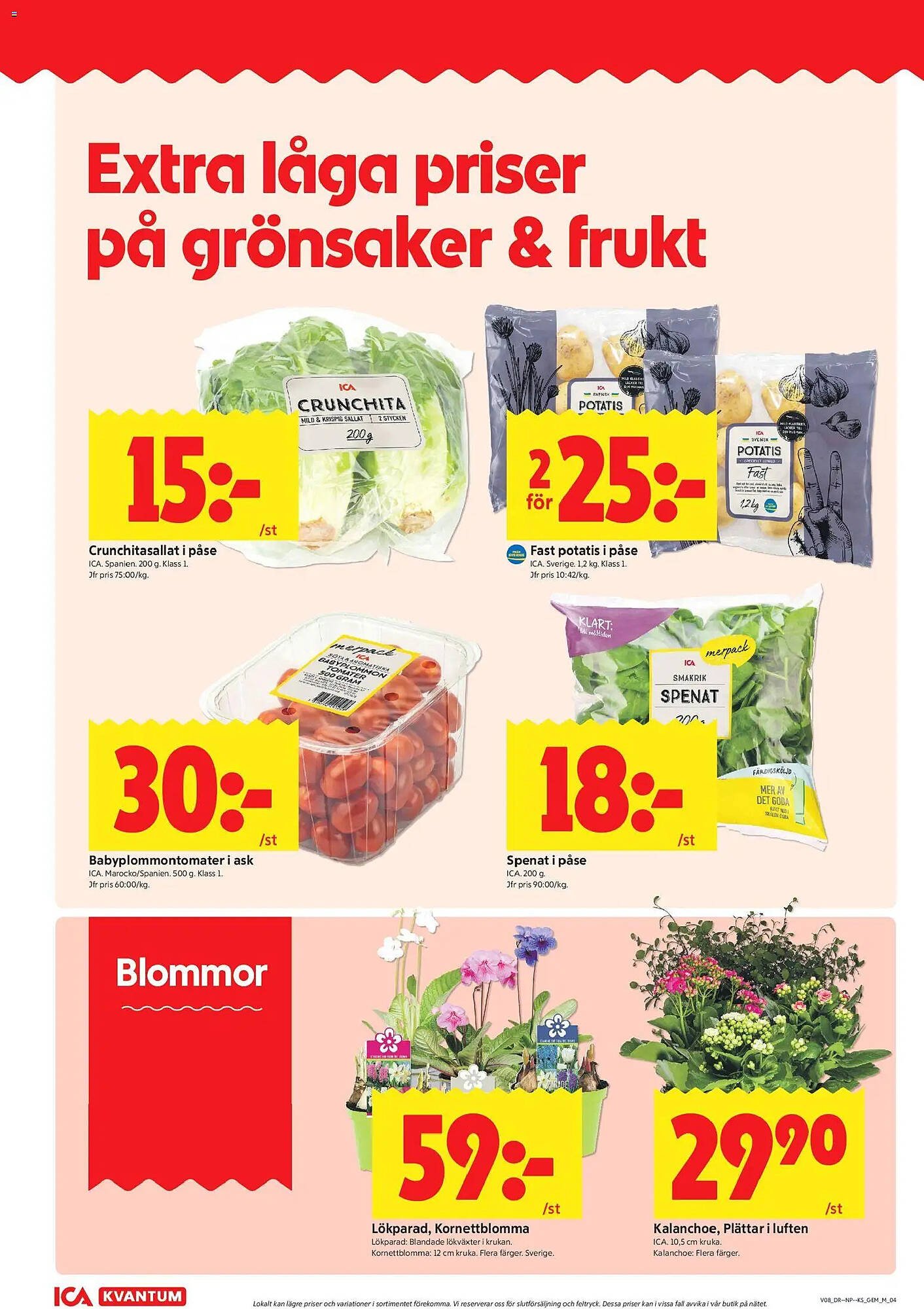ICA Kvantum reklamblad