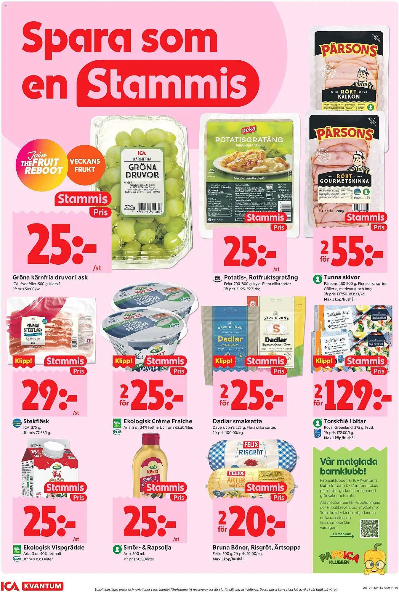 ICA Kvantum reklamblad