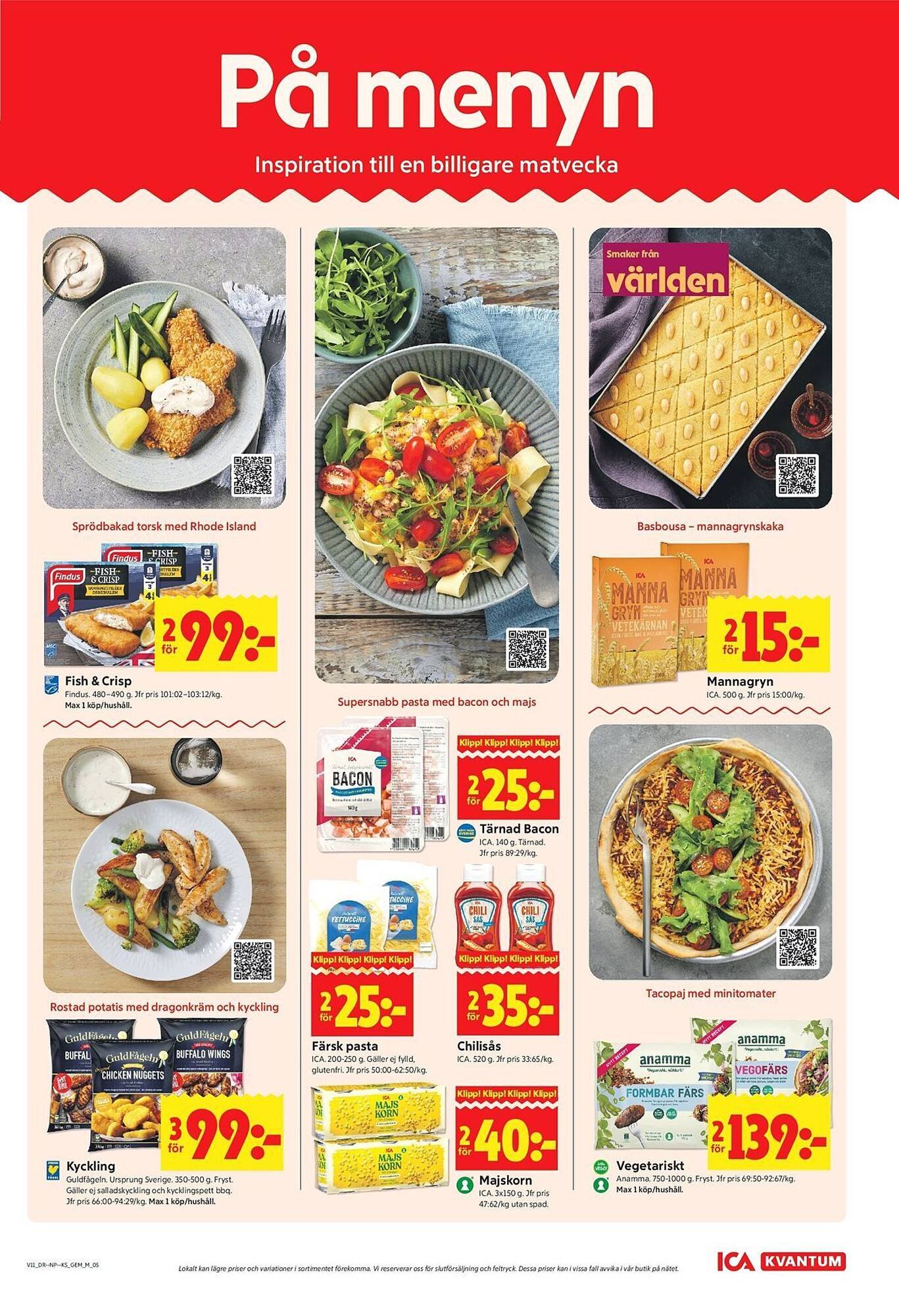 ICA Kvantum reklamblad