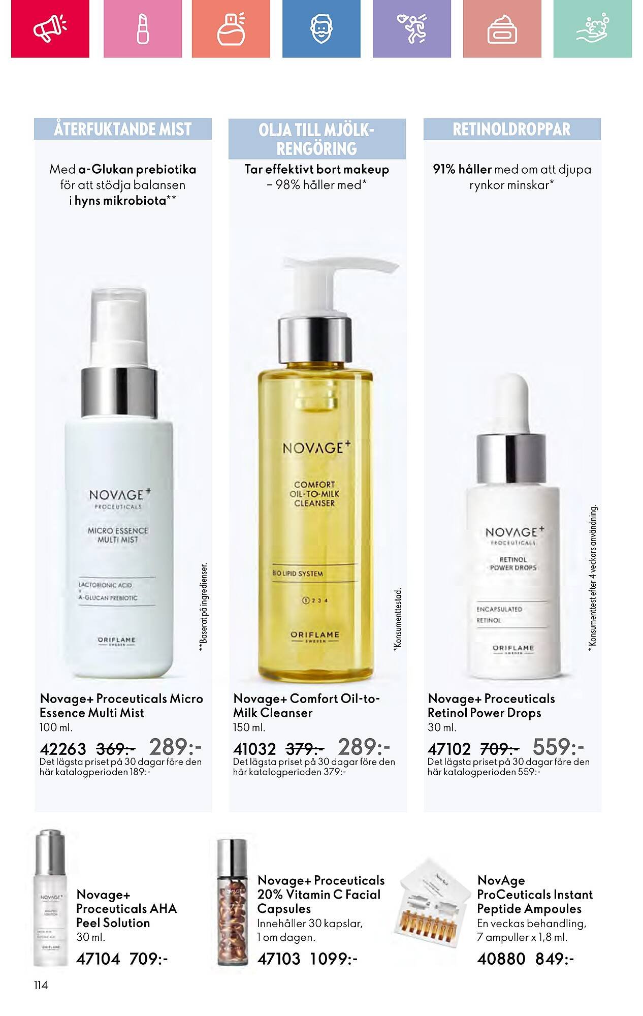 Oriflame reklamblad (2025-08-04 - 2025-08-23)