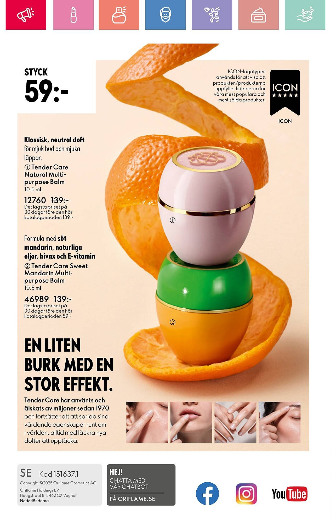Oriflame reklamblad (2025-08-04 - 2025-08-23)