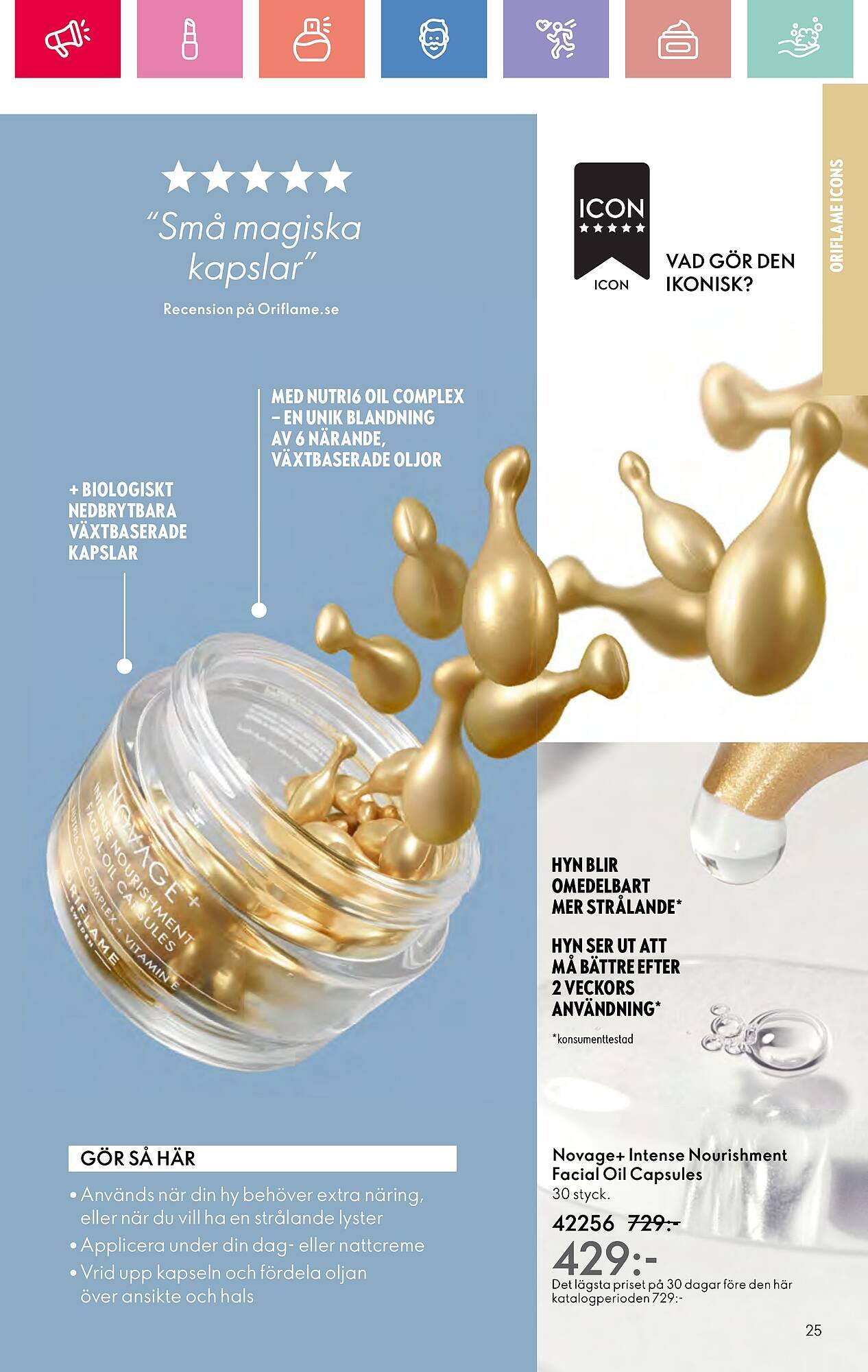 Oriflame reklamblad (2025-08-04 - 2025-08-23)