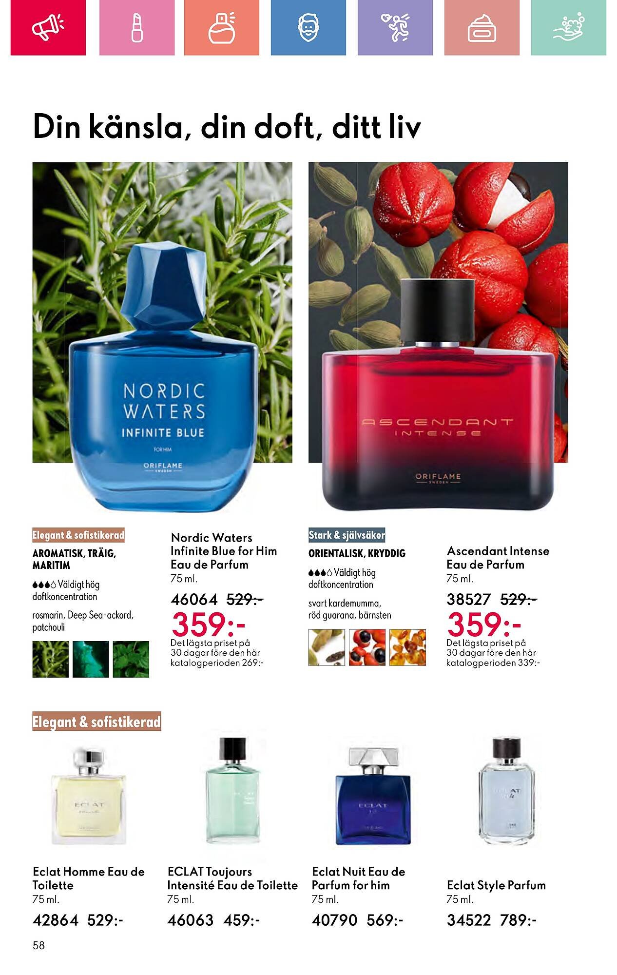 Oriflame reklamblad (2025-08-04 - 2025-08-23)