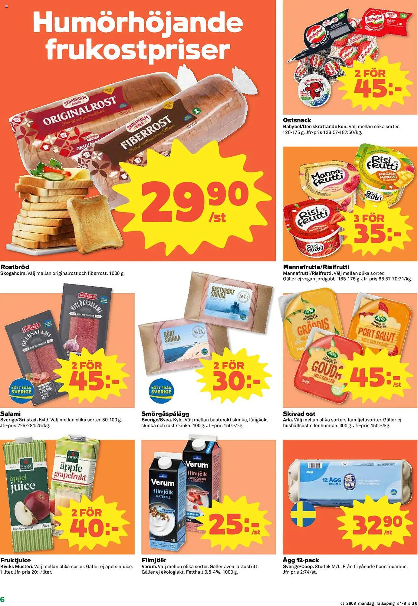 Coop reklamblad