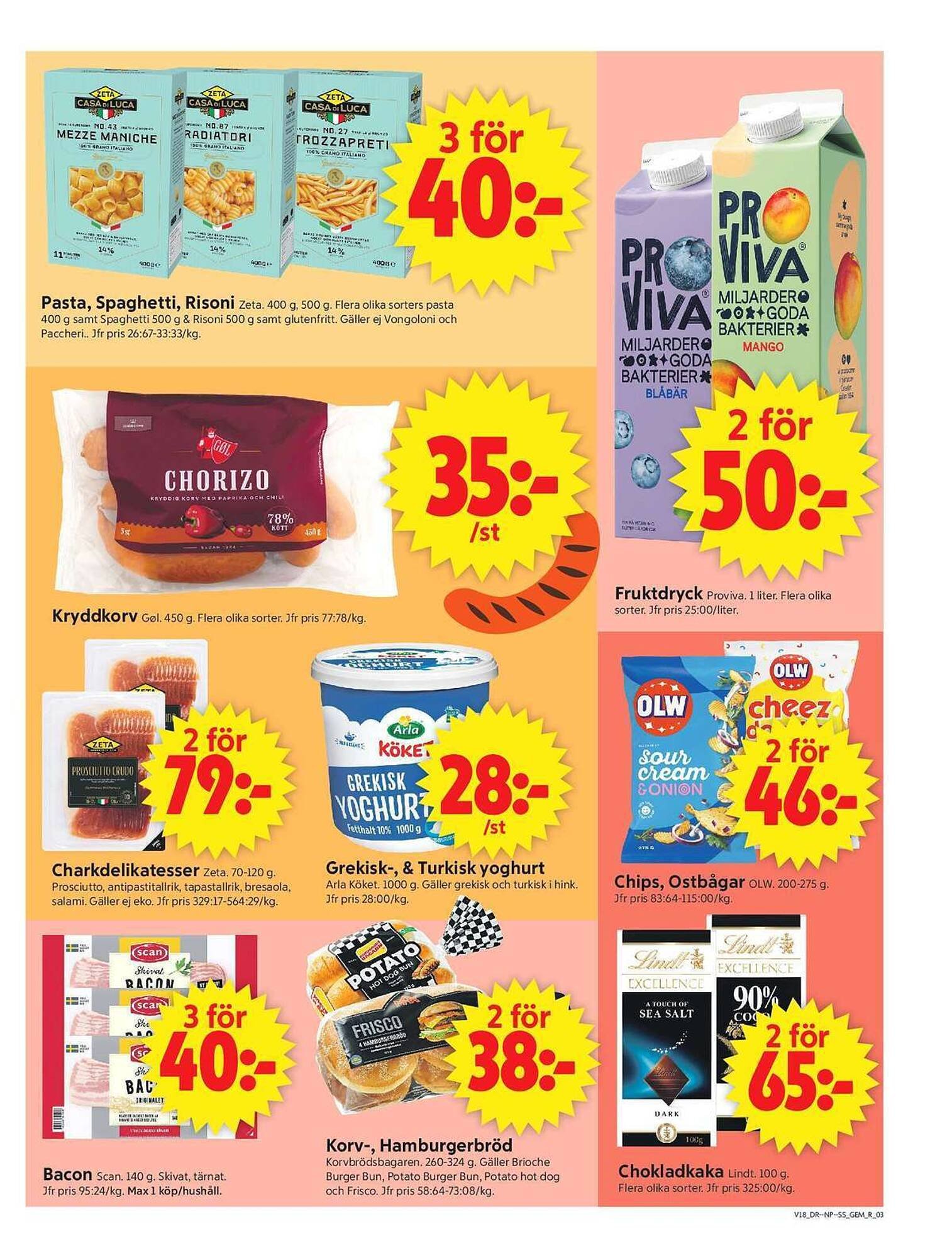 ICA Supermarket reklamblad
