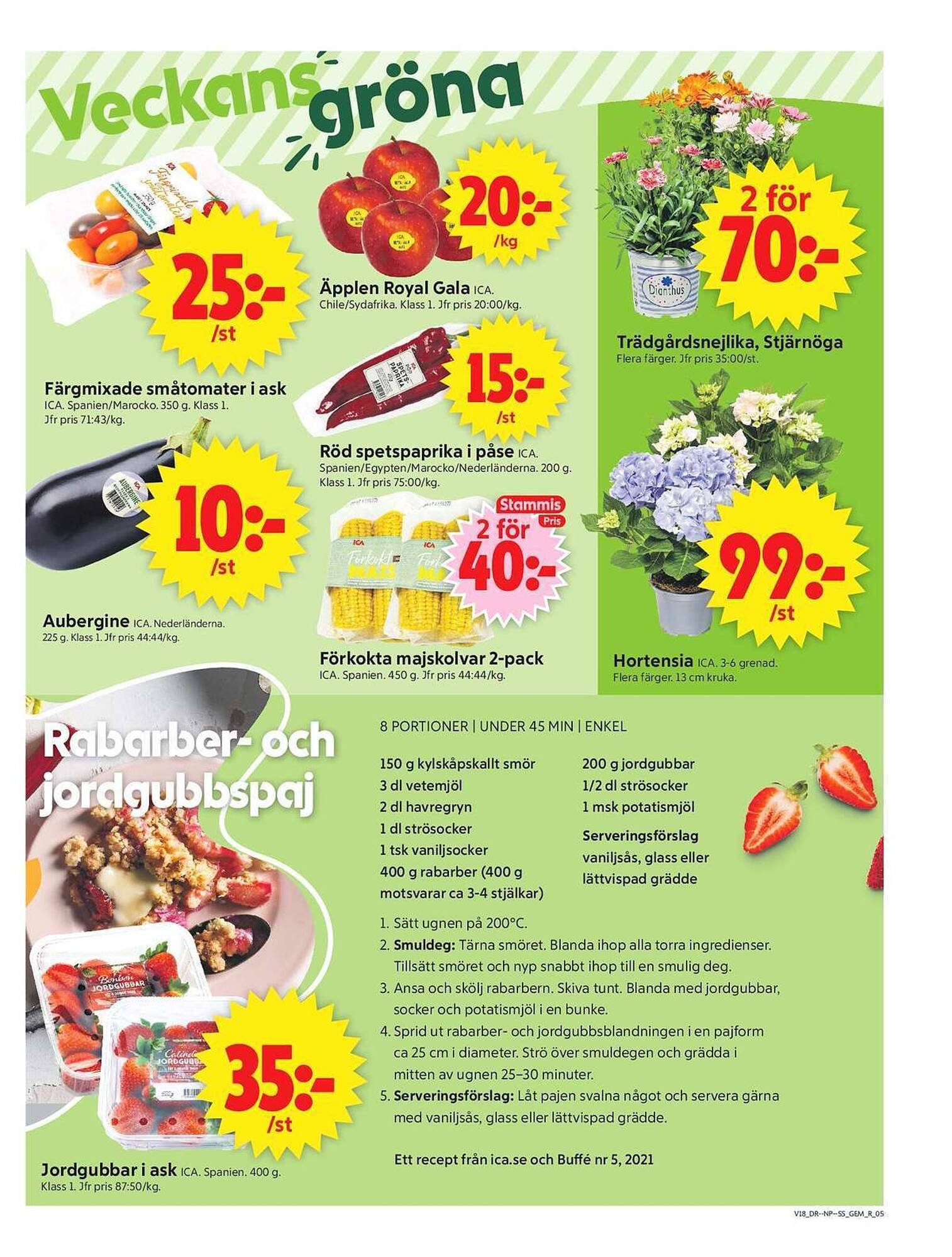 ICA Supermarket reklamblad