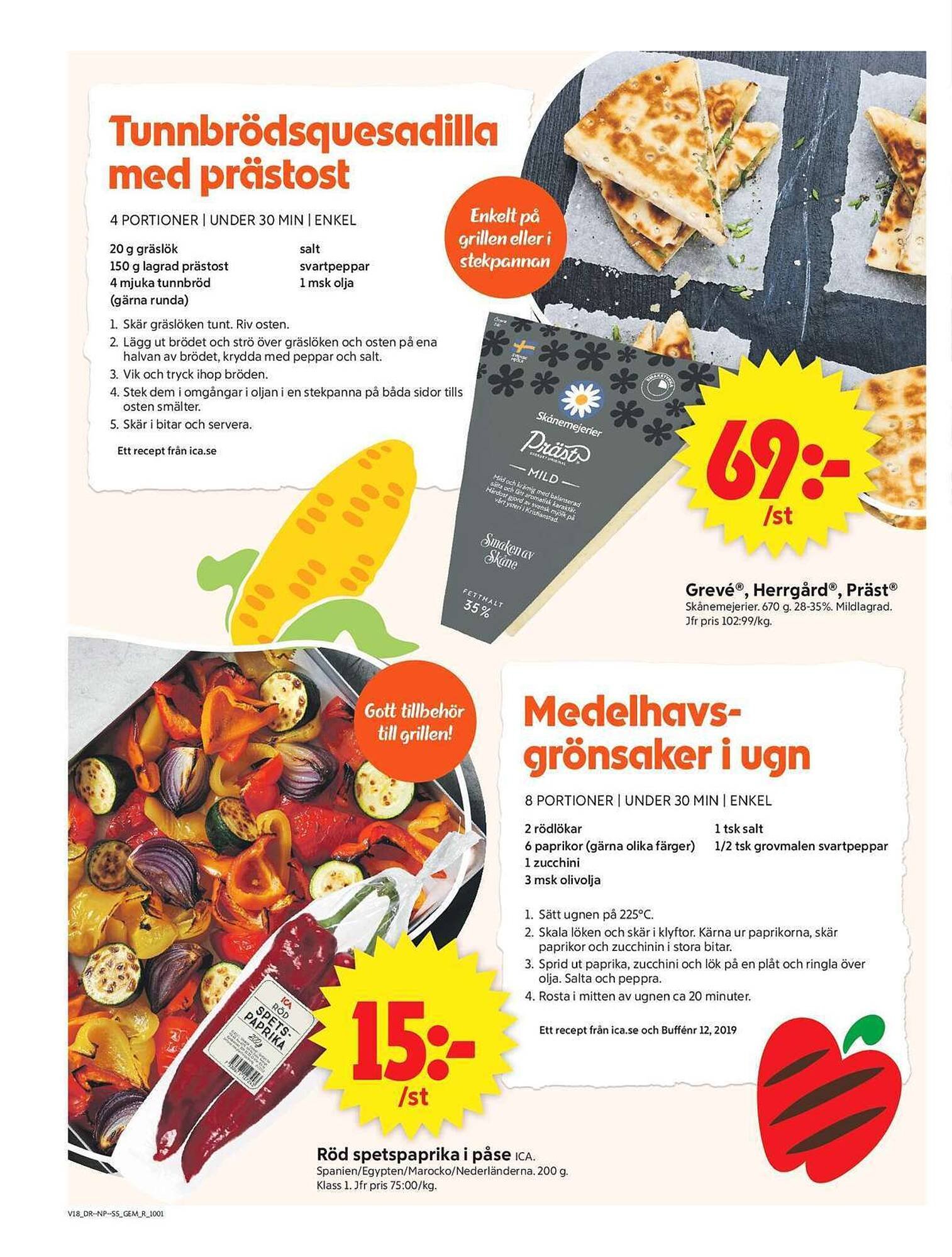 ICA Supermarket reklamblad