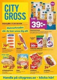 City Gross reklamblad