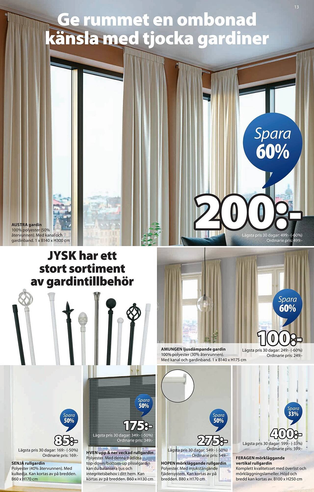 JYSK reklamblad
