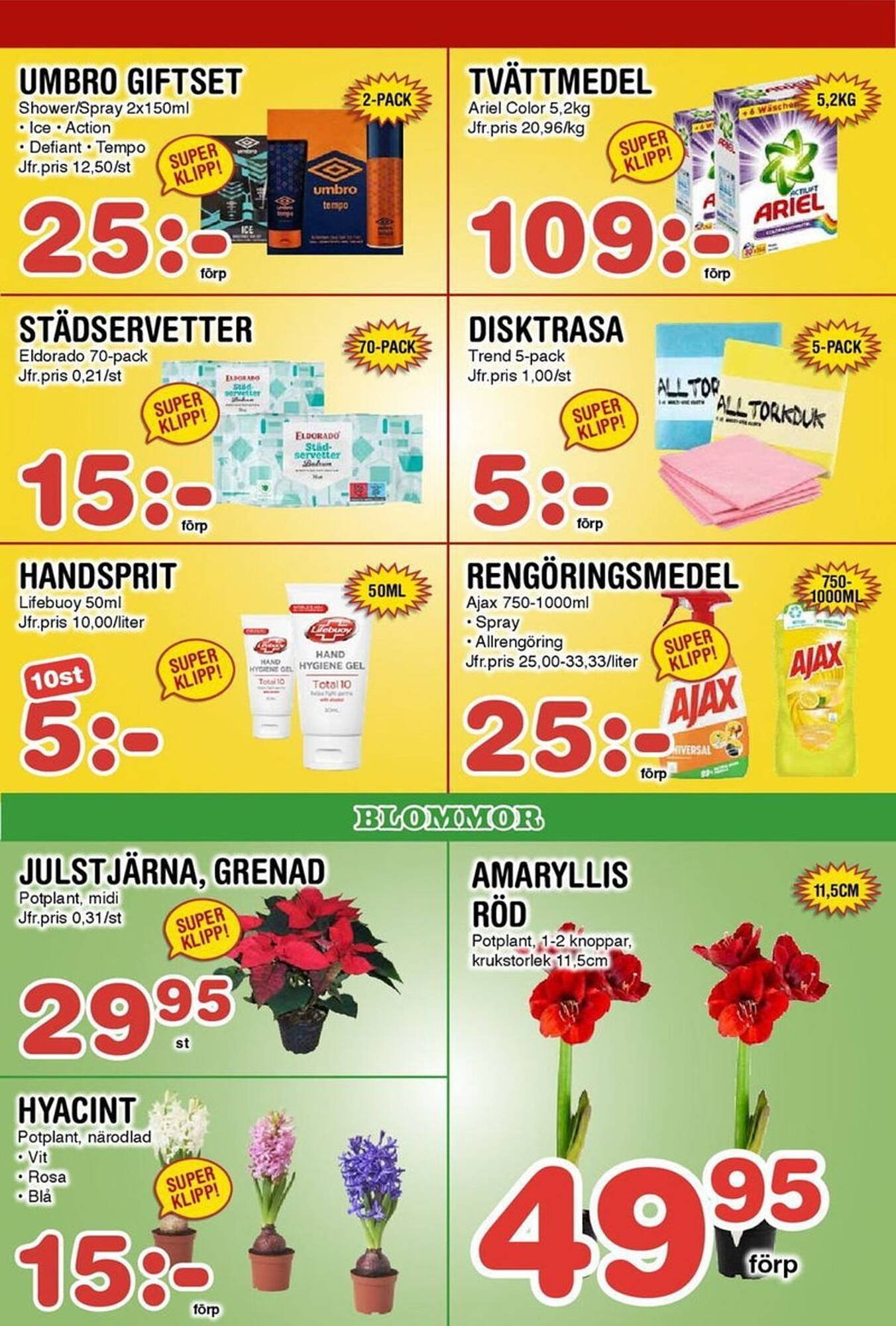 Nya Pulsen reklamblad