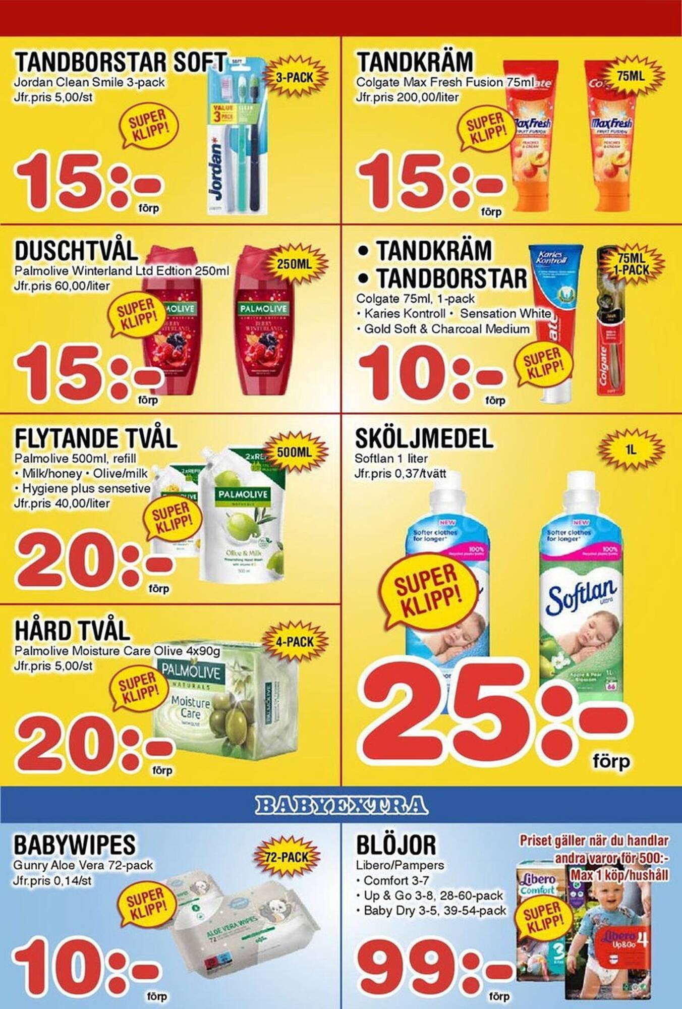 Nya Pulsen reklamblad