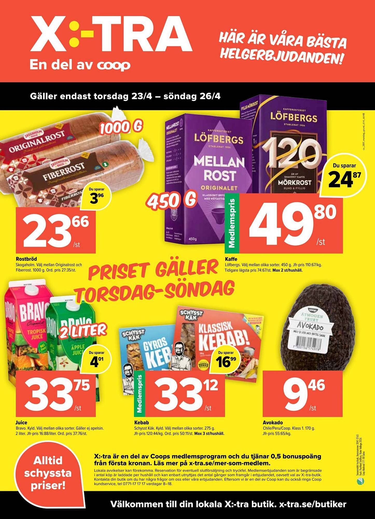 Coop Extra reklamblad